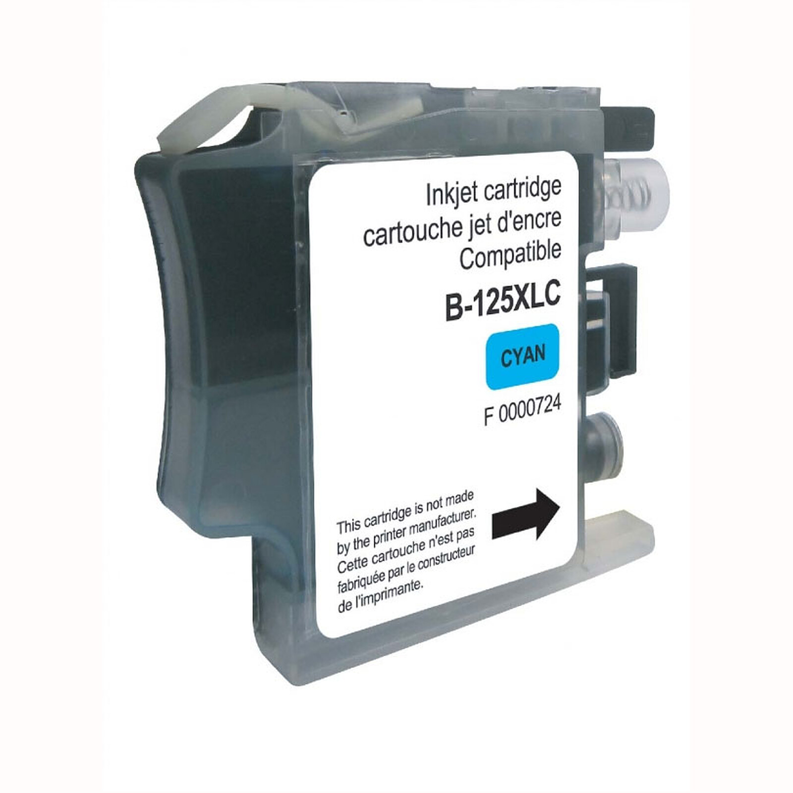 Cartouche compatible LC125XL-C (Cyan) - Cartouche imprimante - LDLC