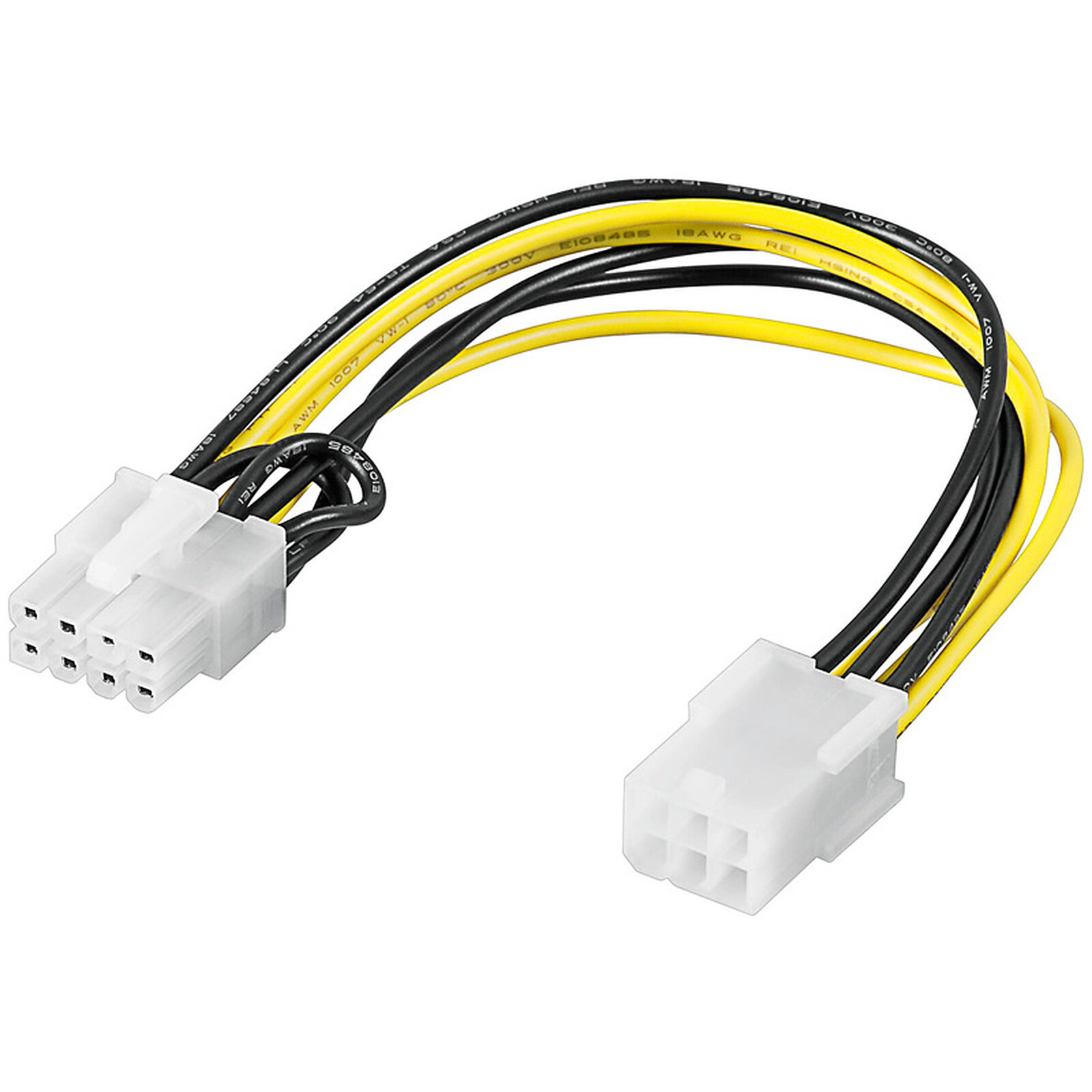 Change clothes Cherry freezer 6 Pin PCI-E to 8 Pin PCI-E Adapter - Computer power supply Generic on LDLC