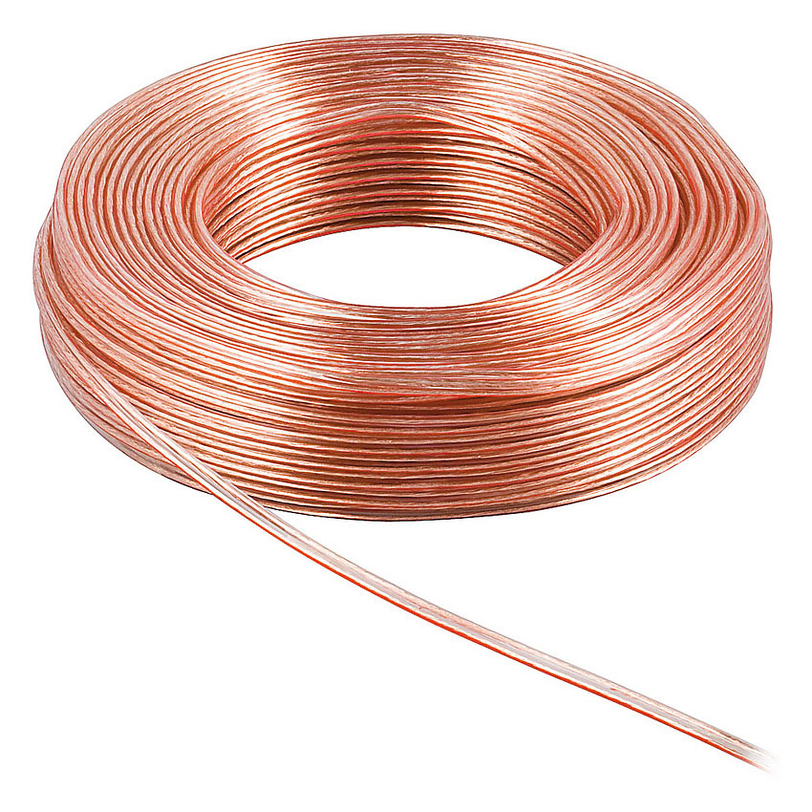 Cable de altavoz 2,5 mm² de cobre OFC - rollo de 10 metros - Cable