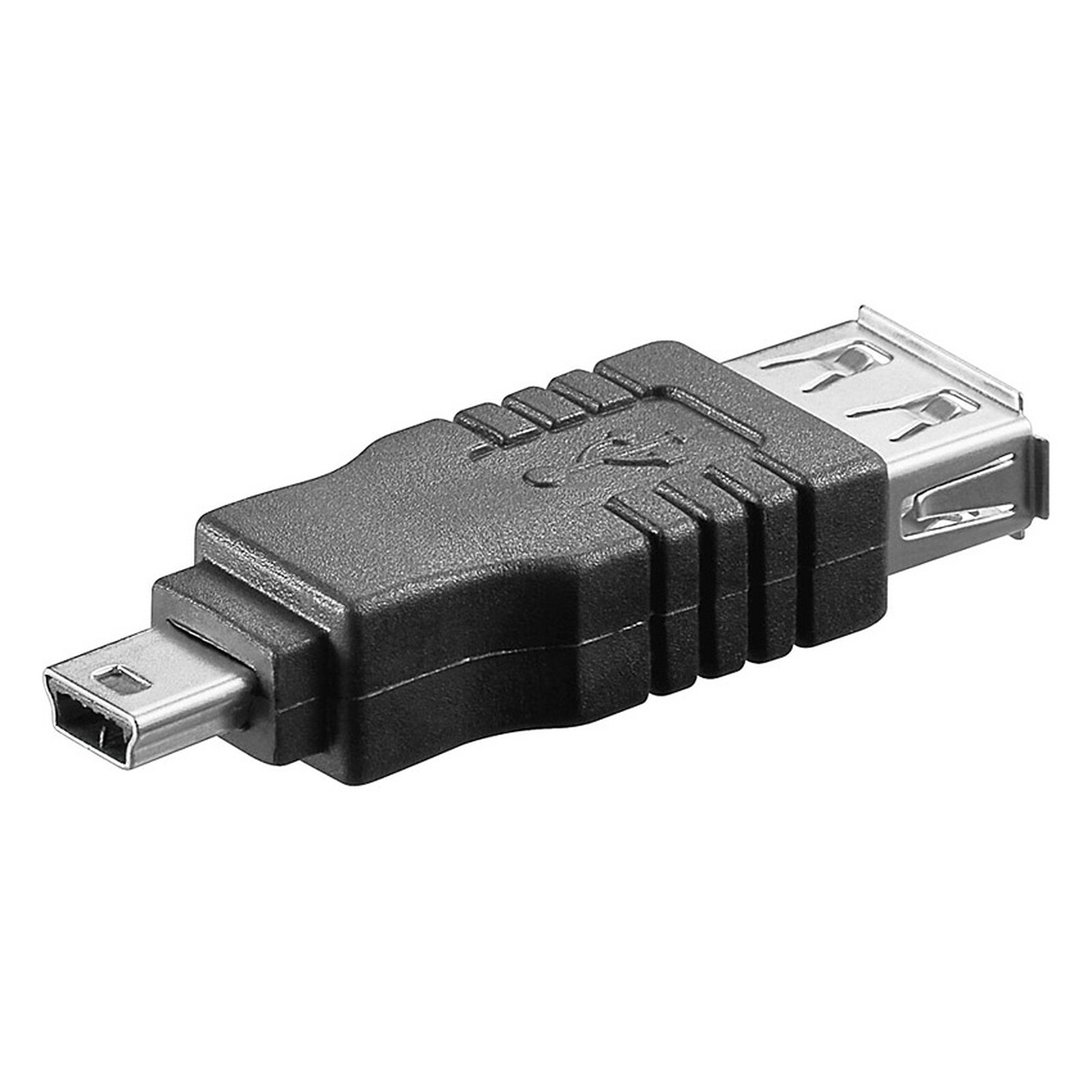 Adaptateur Mini USB 2.0 type B mâle vers Micro USB femelle