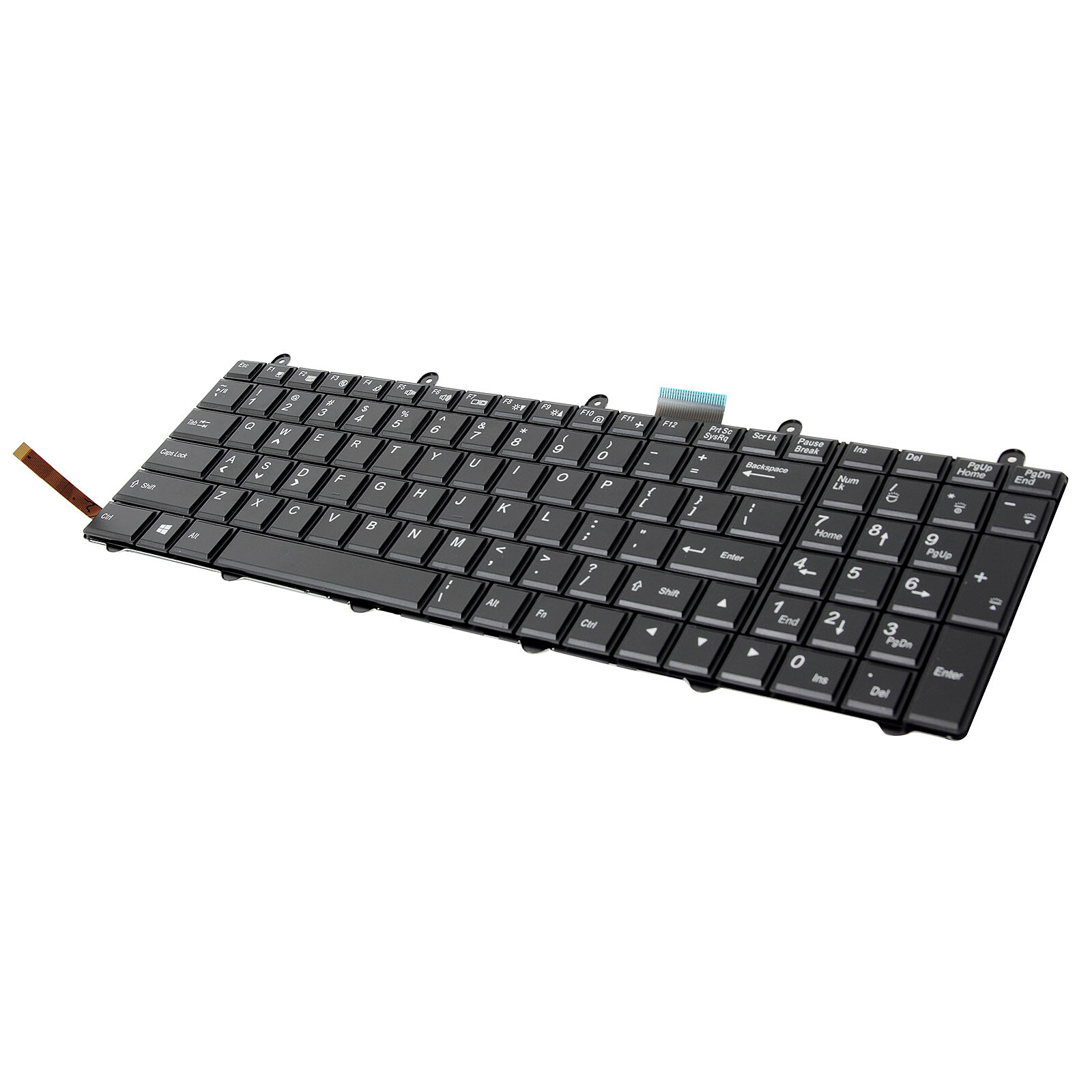 Pour clavier rétroéclairé pour ordinateur portable HP Spectre 15-AP US  Version (argent)
