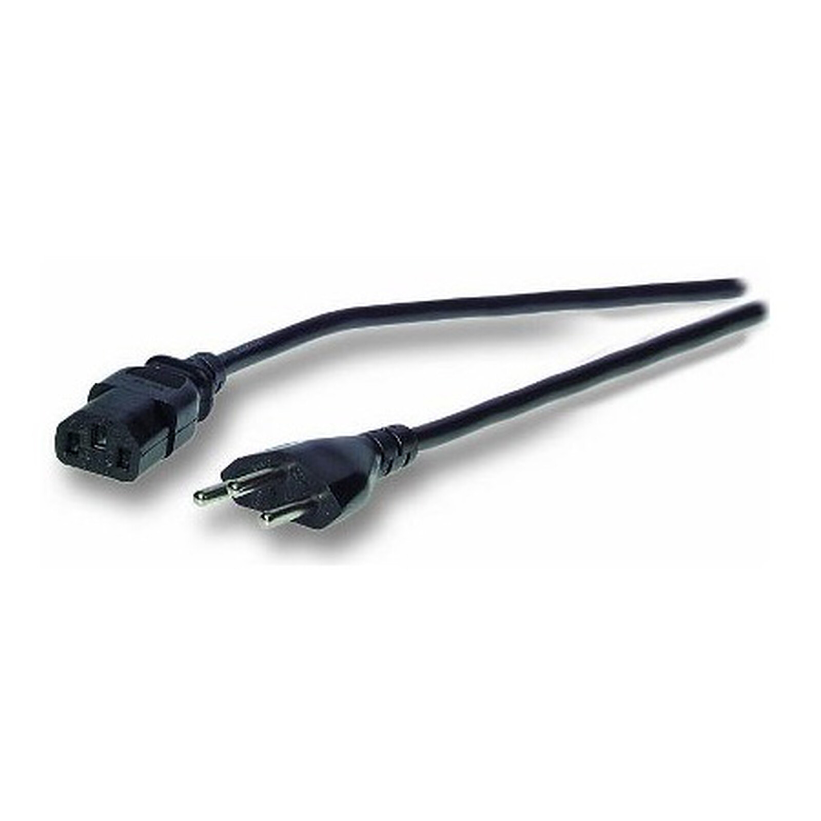 Câble d'alimentation pour PC, moniteur et onduleur Suisse (1.8 m) - Câble  Secteur - Garantie 3 ans LDLC