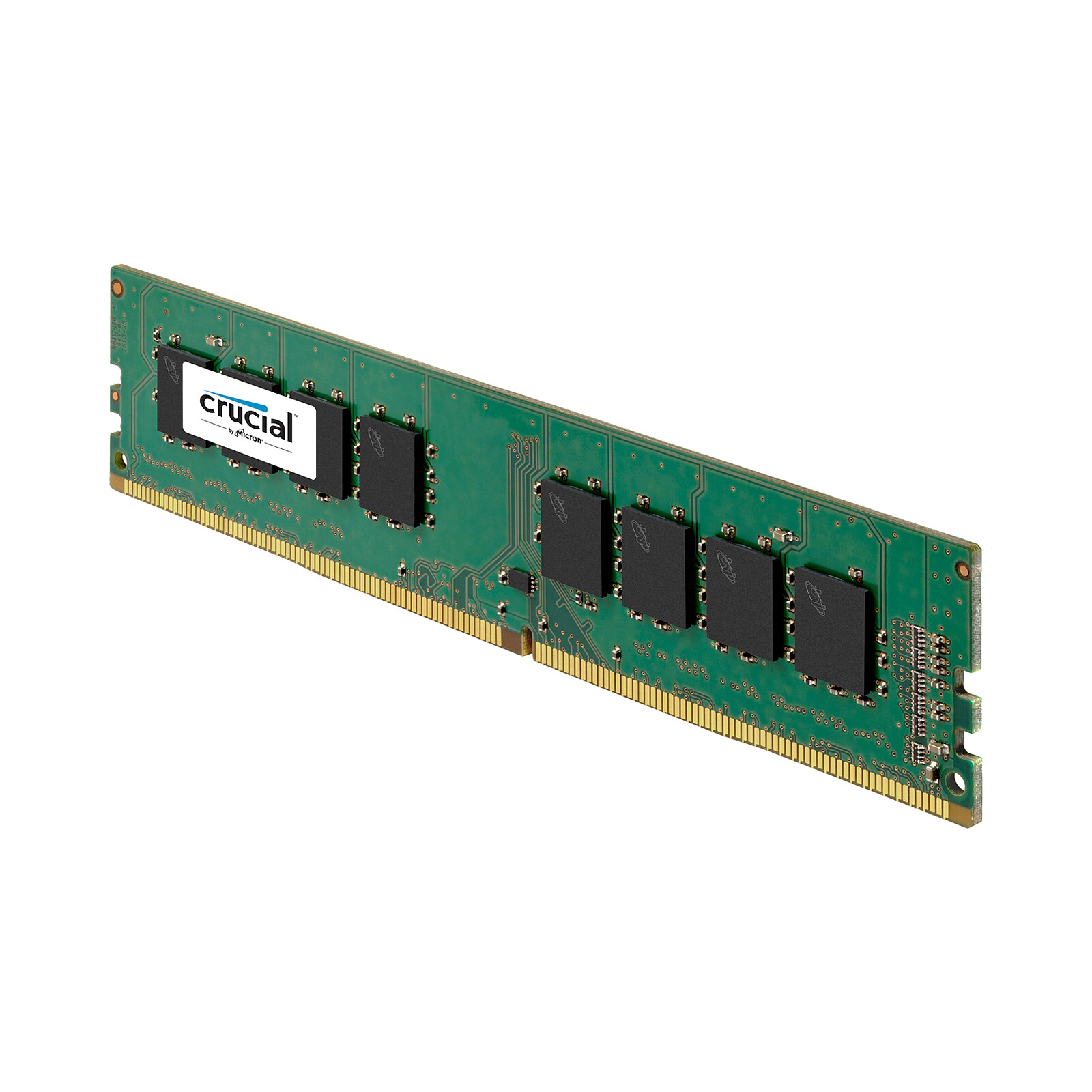 Crucial Barrette Memoire - Bureau RAM DDR4 8G 2666 MHz - Vert - Prix pas  cher