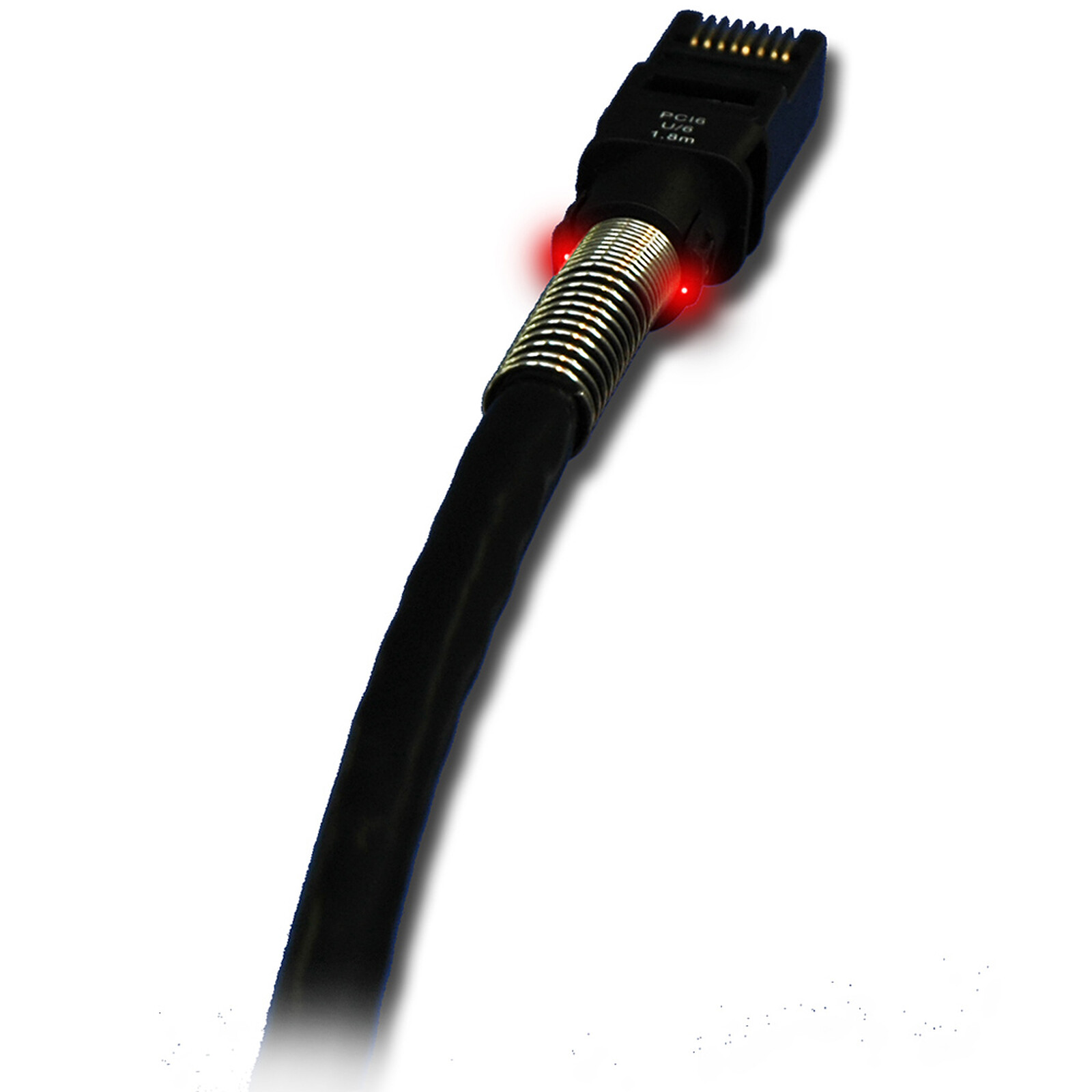 Textorm Cable RJ45 CAT 7 SSTP - macho/macho - 3 m - Negro - Cable RJ45 -  LDLC