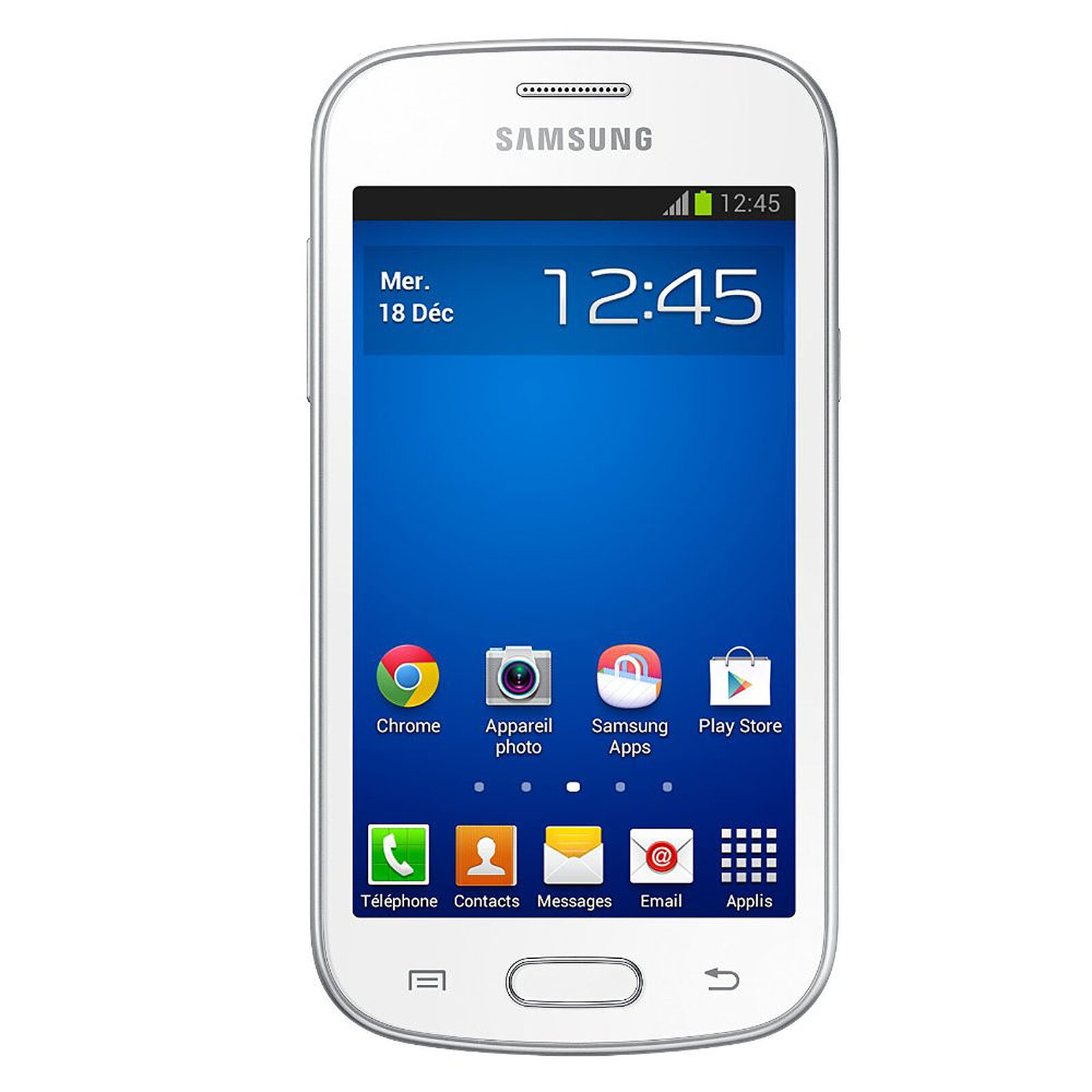 Samsung Galaxy Trend Lite GT-S7390 Blanc - Mobile & smartphone ...
