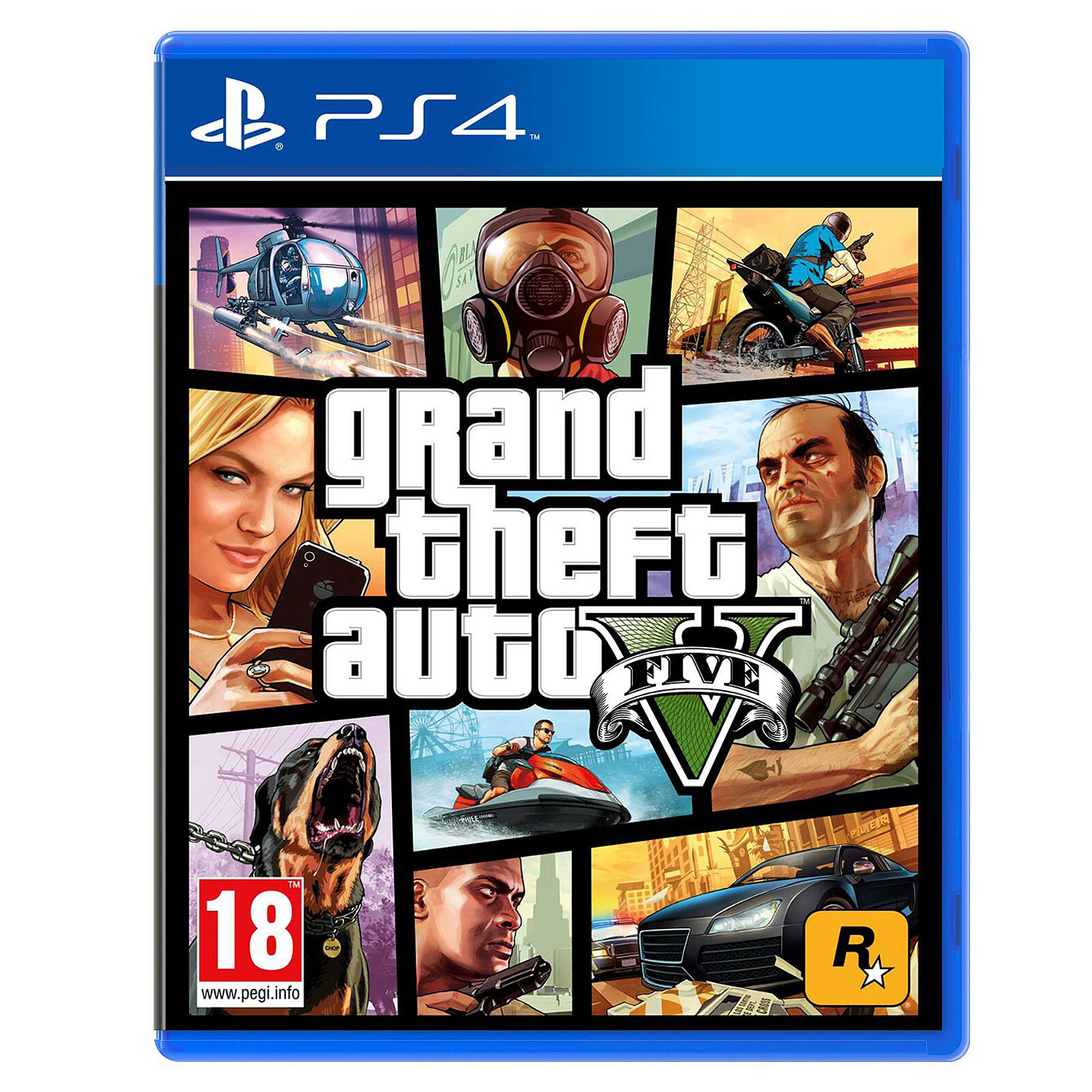 Grand Theft Auto V - GTA 5 (PS4) - - LDLC