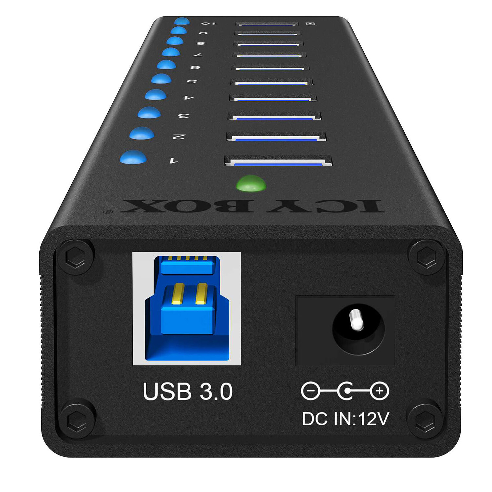 ICY BOX IB-AC6110 - Hub USB - Garantie 3 ans LDLC