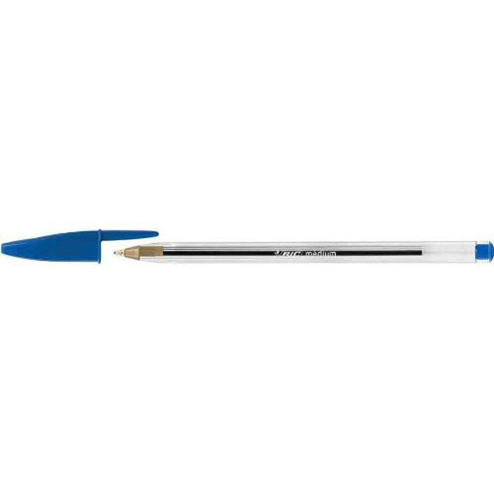 BIC 50 stylos bille bleu BIC Cristal Original Fine