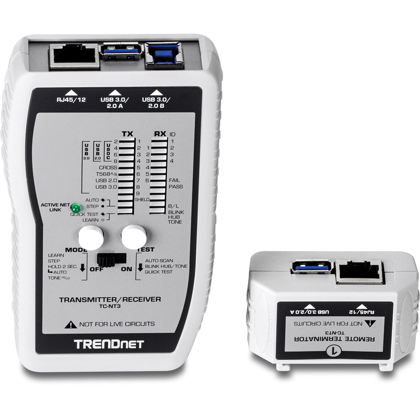 Testeur de câbles réseau - TRENDnet TC-NT2