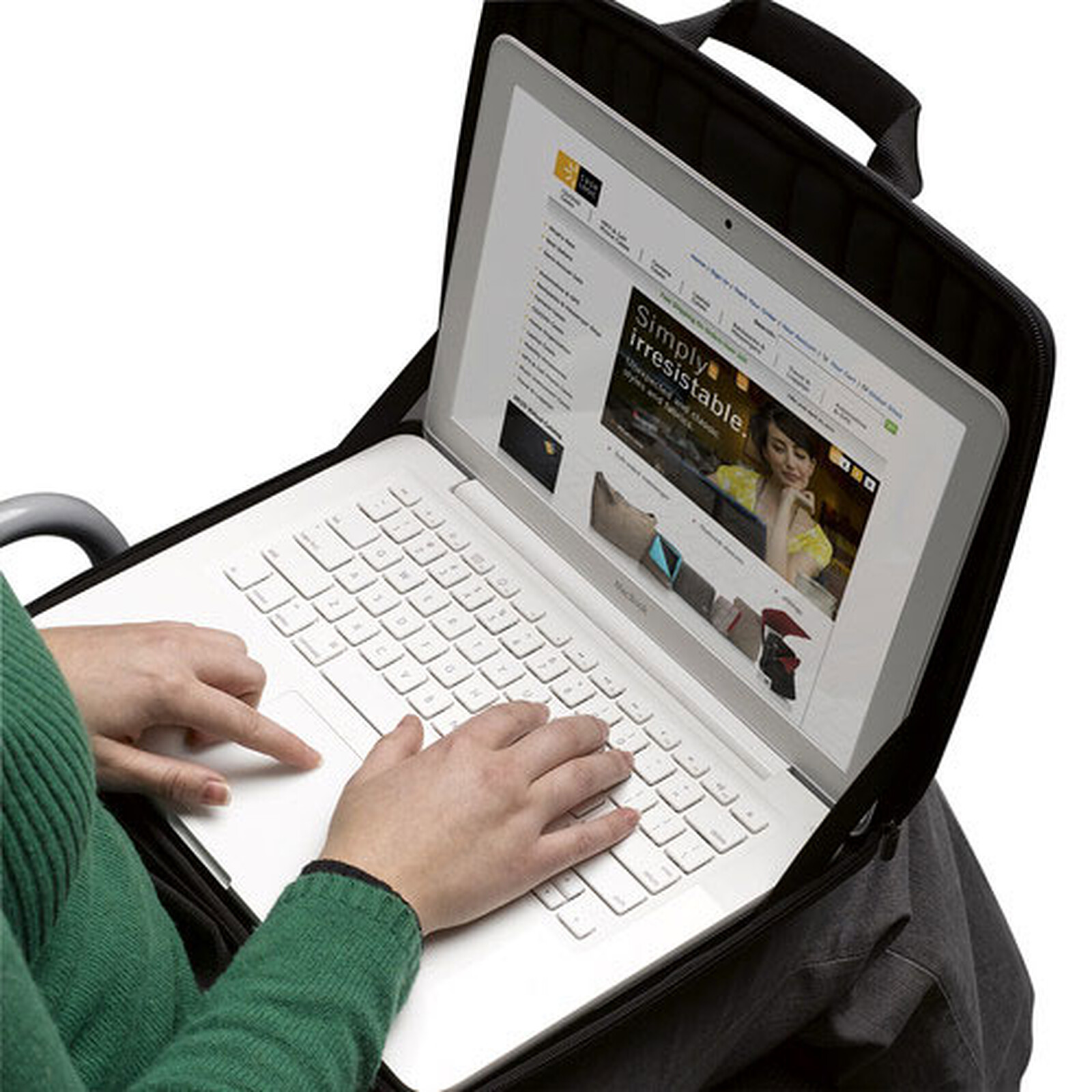 Housse pour ordinateur portable 13-13.3 pouces Pochette pour MacBook Air /  MacBook Pro Retina / Laptop, avec Petite Pochette
