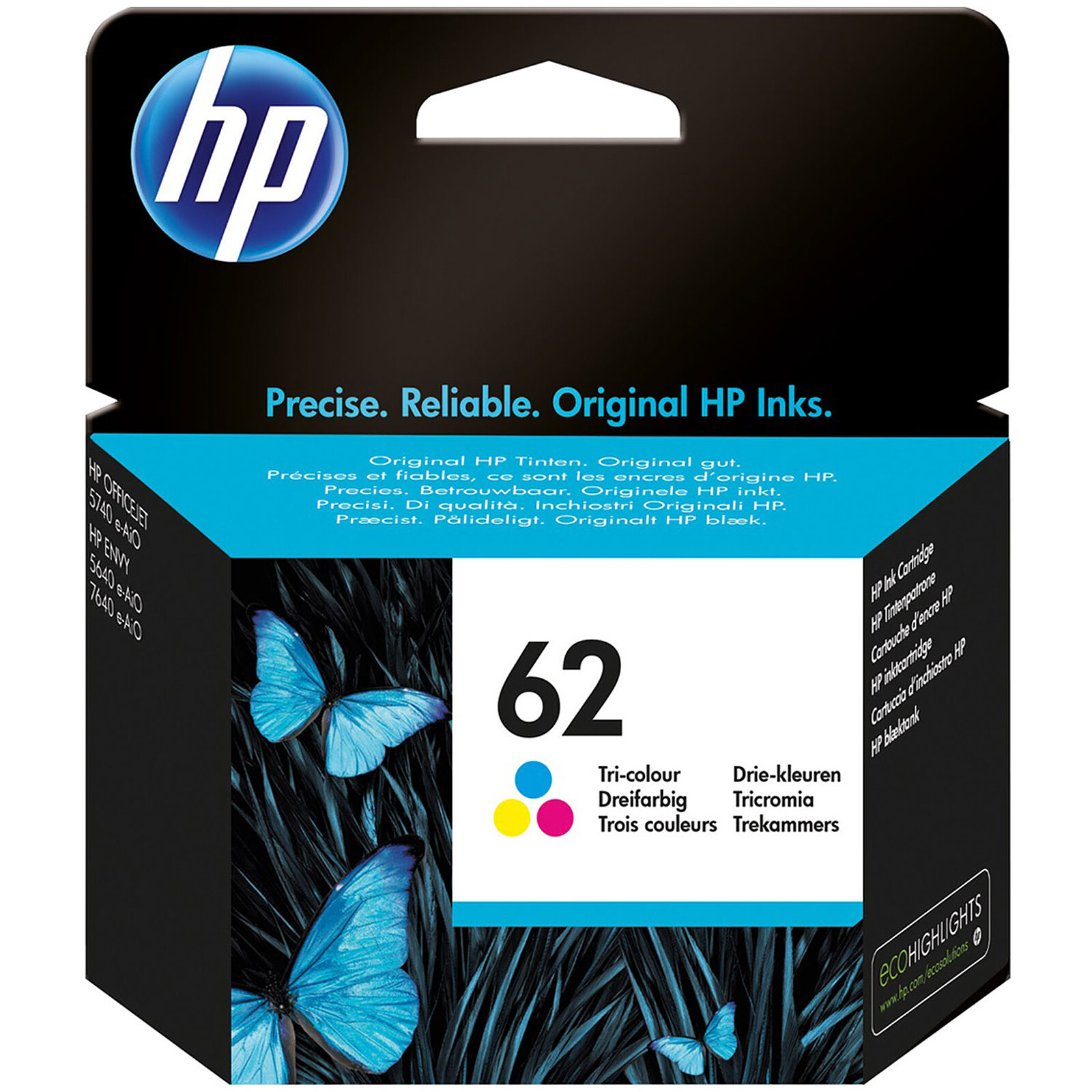 HP 305 Pack de 2 (6ZD17AE) - Noir/3 Couleurs - Cartouche imprimante - LDLC