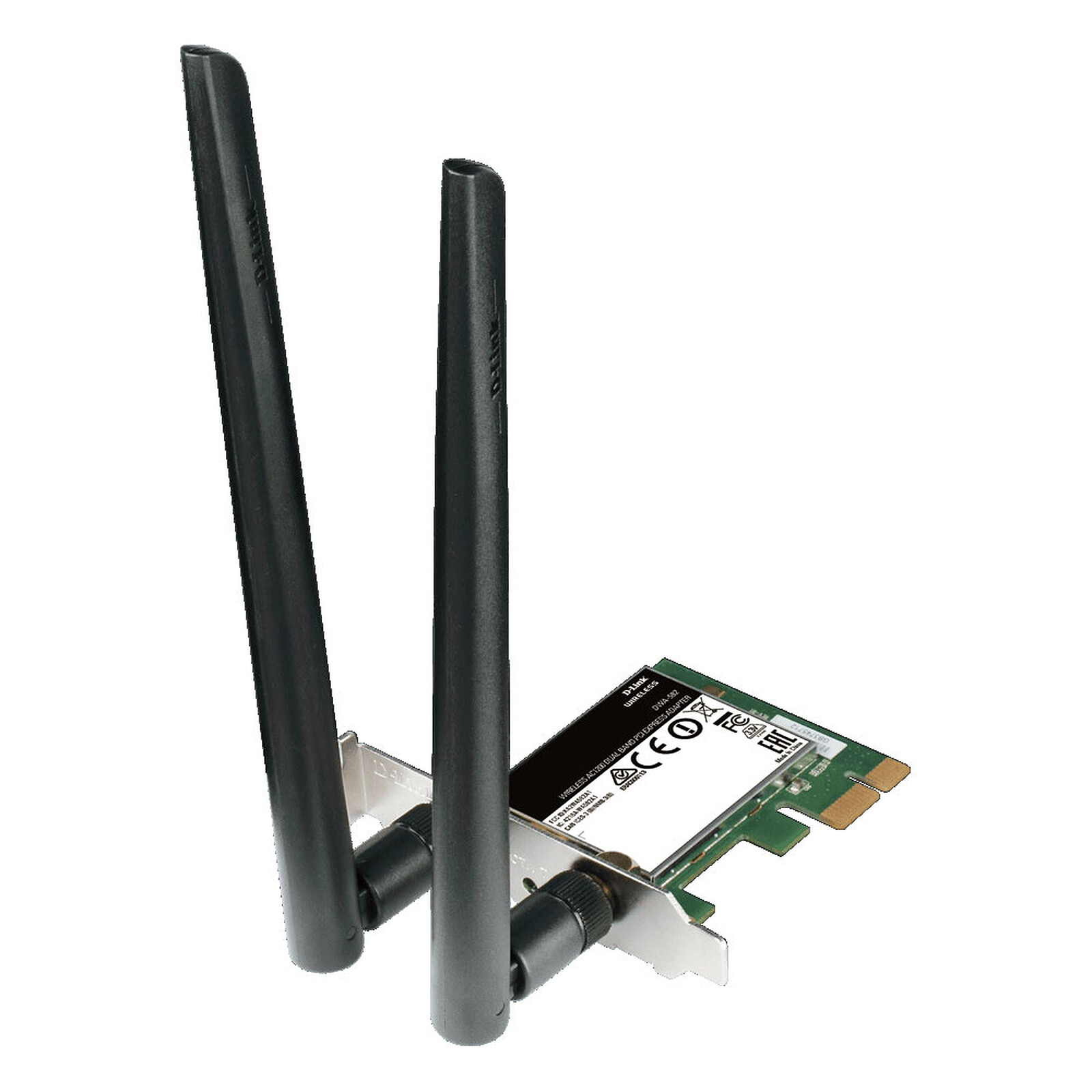 Carte WiFi, Carte réseau PCIe Intel AC 1200Mbps WiFi, Double Bande
