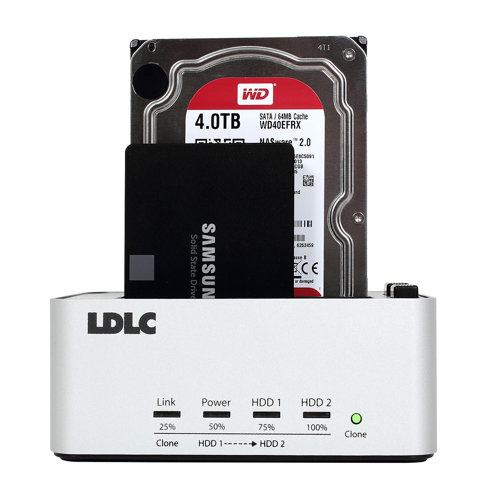 LDLC Dual Dock QS Station - Accessoires disque dur - Garantie 3