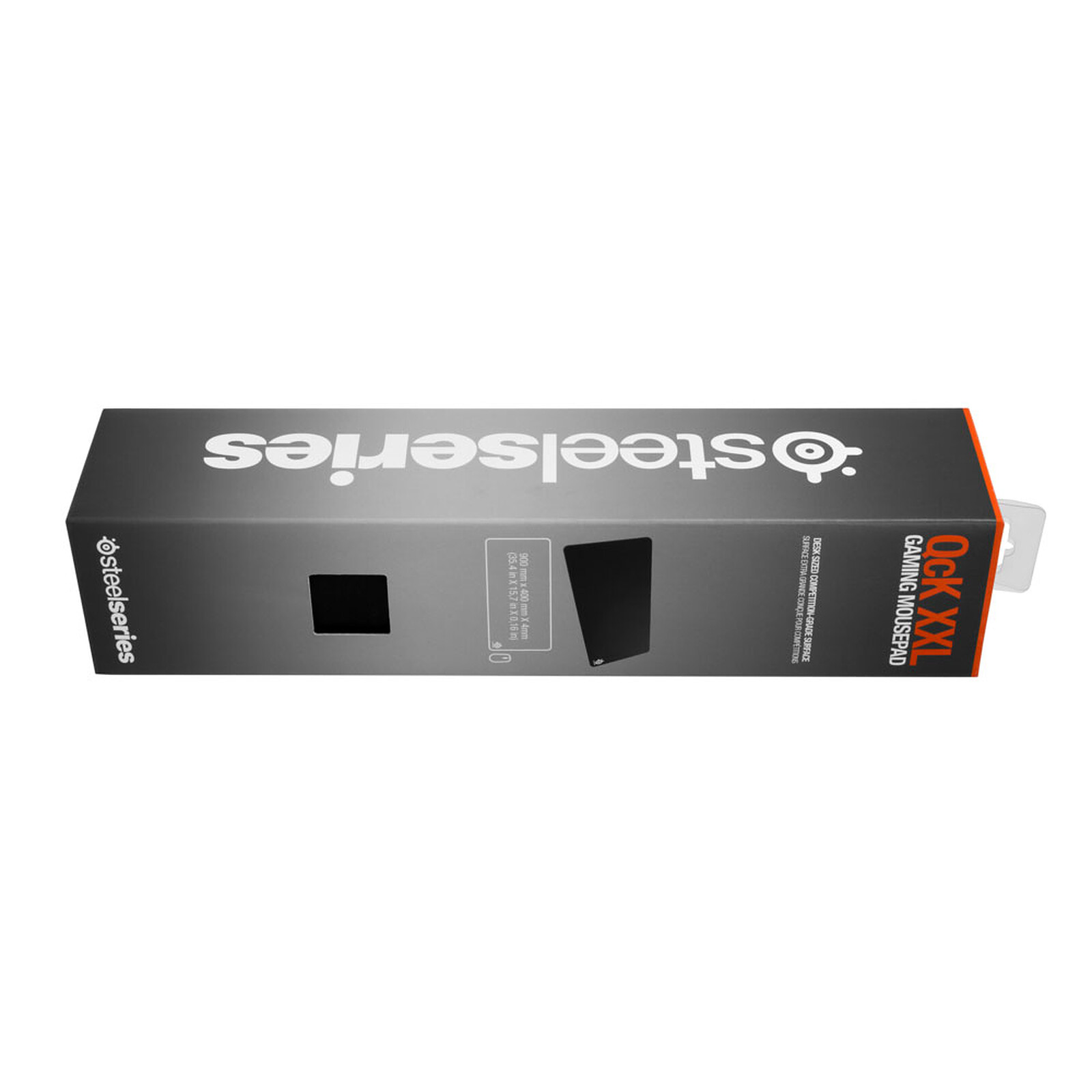 SteelSeries QcK XXL - Tappetino Gaming In Tessuto Gigante - Copertura Totale Scrivania - Base Antiscivolo, Precisione Ottica E Laser