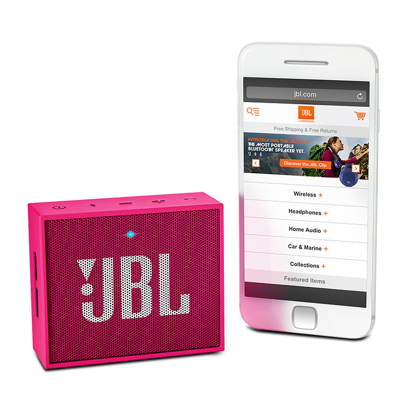 JBL Charge 5 Rose - Enceinte Bluetooth - Garantie 3 ans LDLC