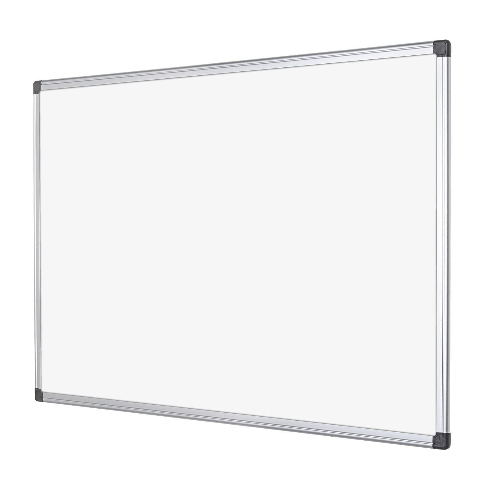 Tableau blanc sur support - Magnétique - 150x90 cm - Noir