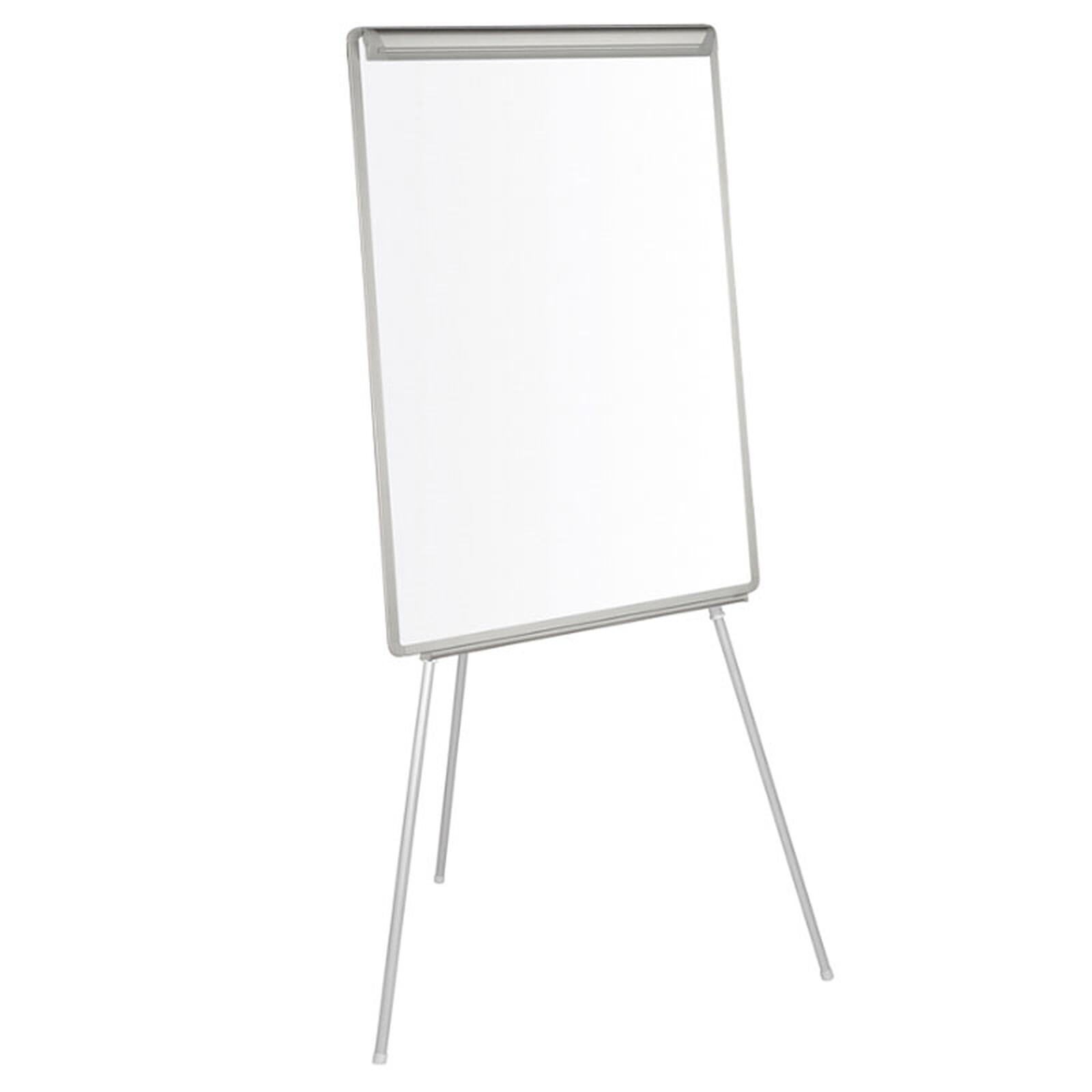 Chevalets paperboard mobile pied etoile 100x70cm 65x65x220cm gris