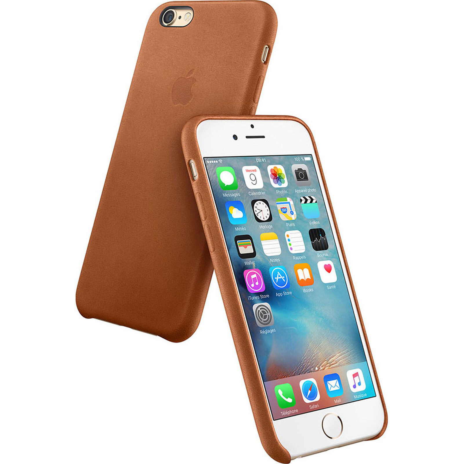 Apple iPhone 6s Plus Leather Case Havana - Phone case Apple on LDLC
