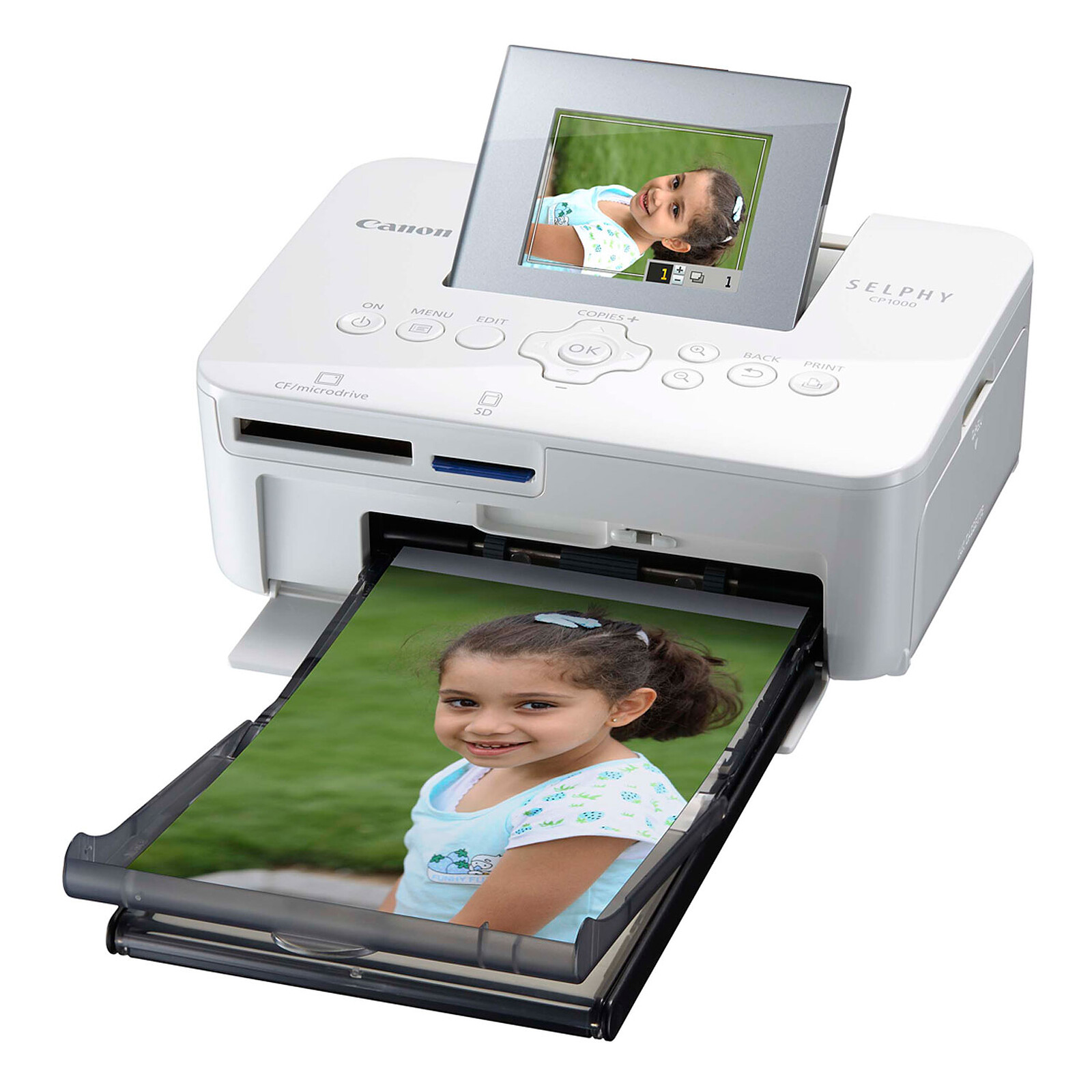 CANON Imprimante photo portable SELPHY CP1500 - Blanche pas cher