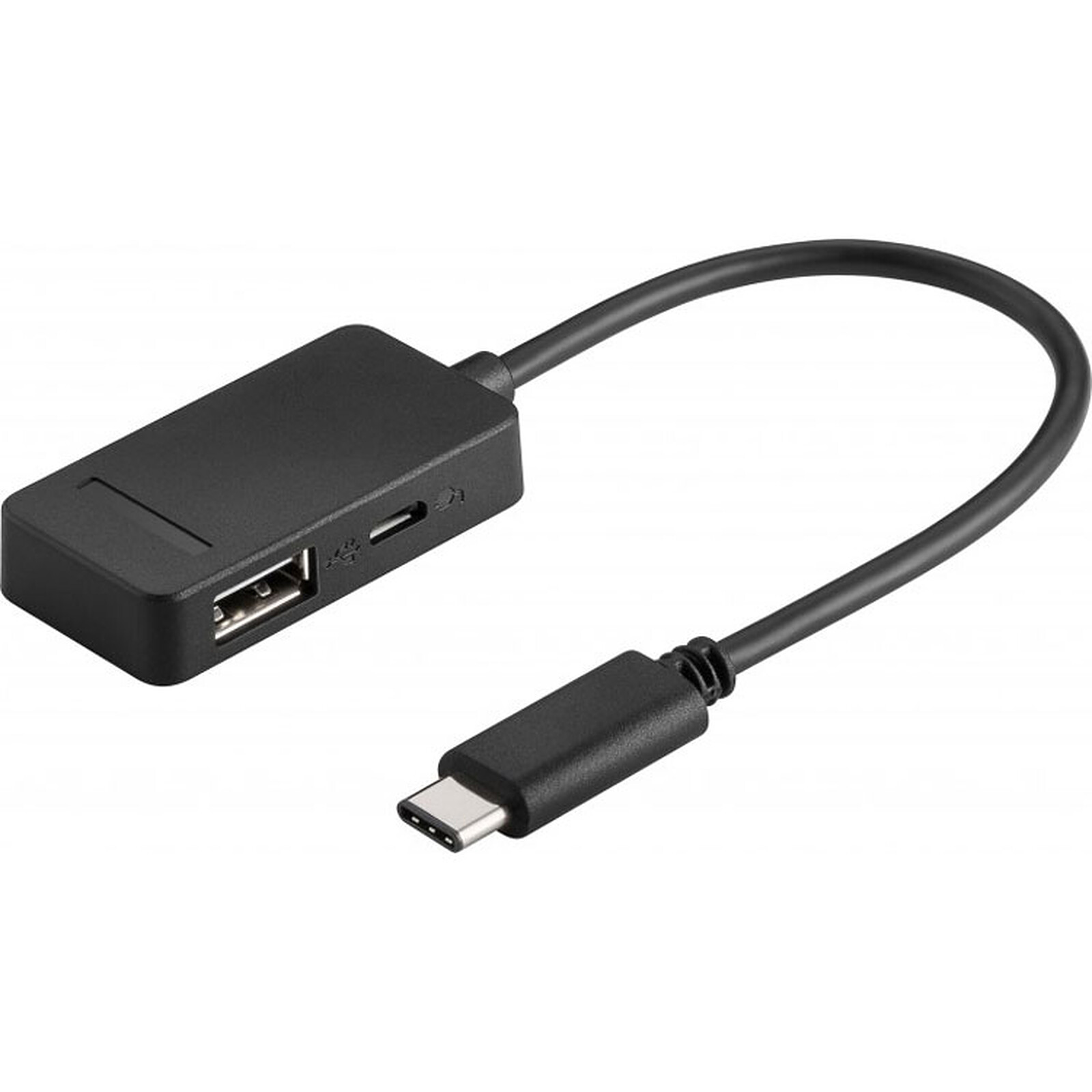 Adaptateur USB 3.1 C mâle vers Micro USB 2.0 B femelle et USB 2.0 type A  femelle - USB - Garantie 3 ans LDLC