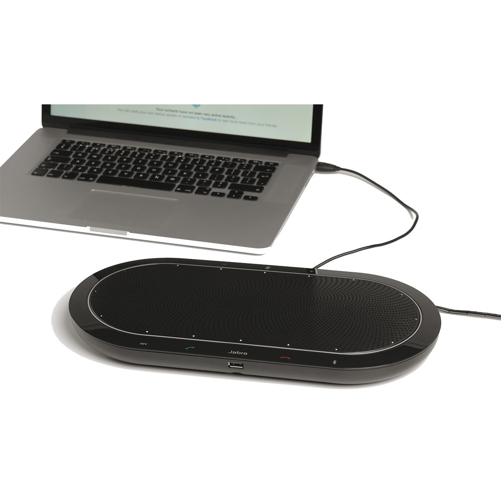 Haut-parleur de bureau sans fil Bluetooth Jabra Connect 4s Noir