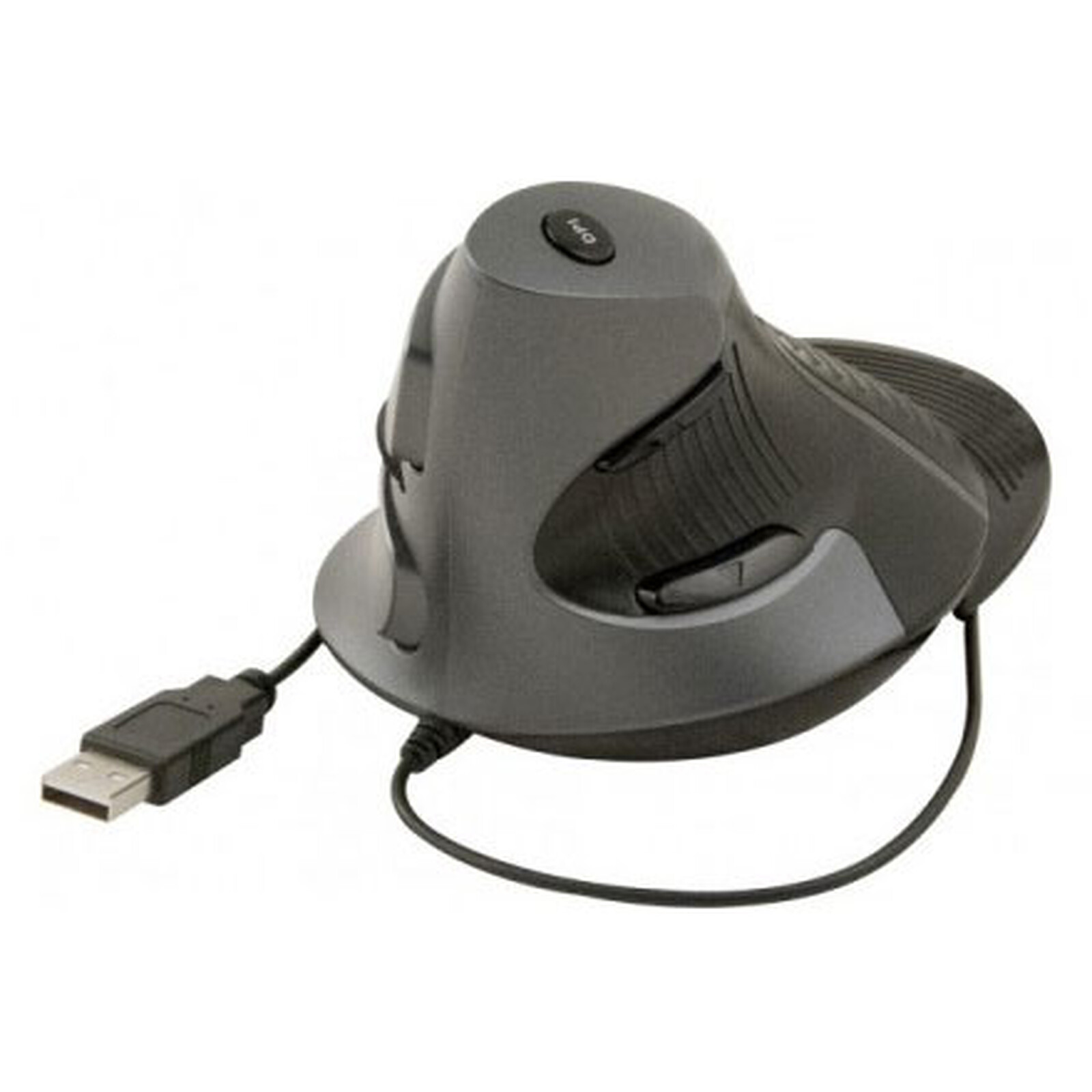 Souris ergonomique verticale USB (noire) - Souris PC - Garantie 3