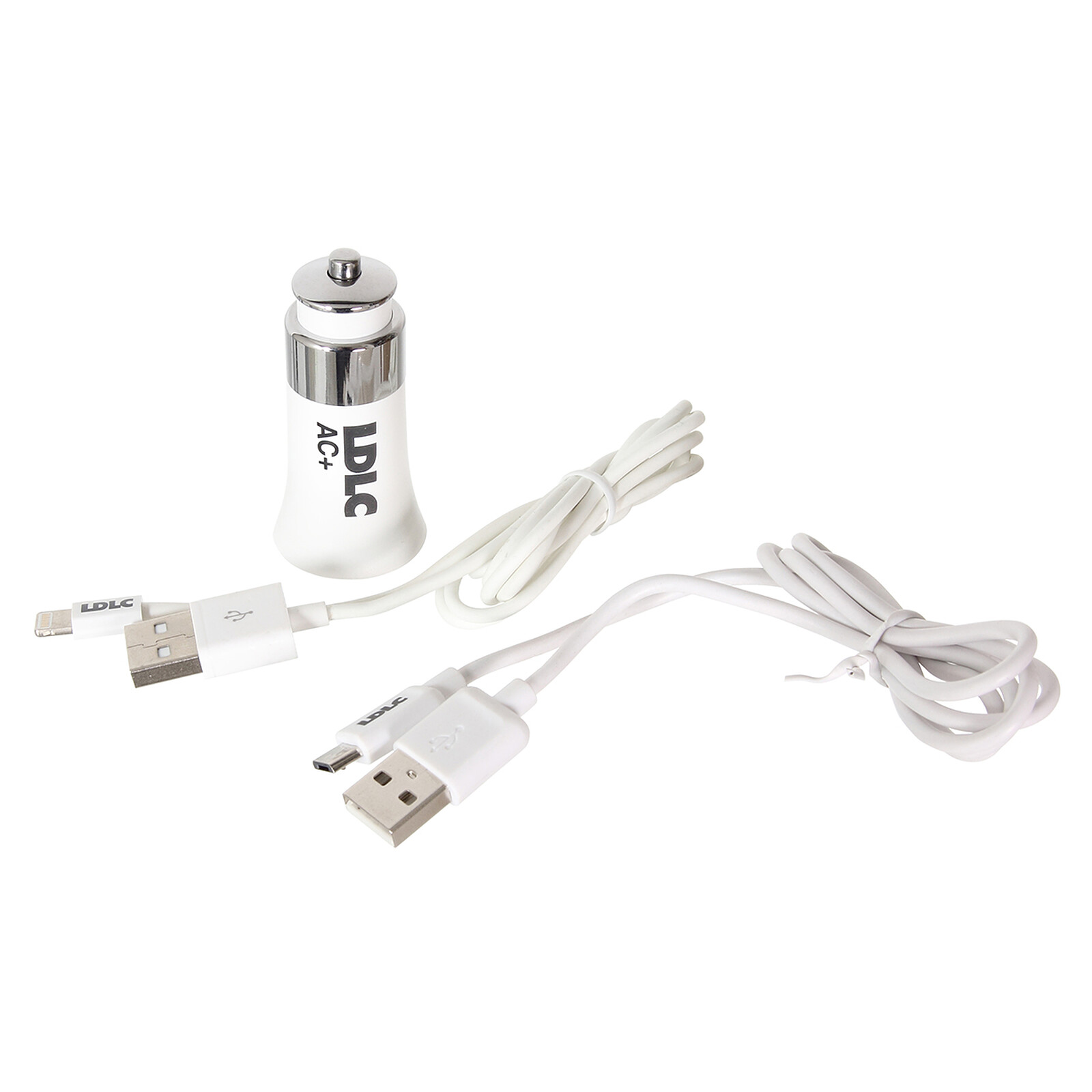 Mini cargador double USB 3.1A sur prise allume-cigare - Cargador coche -  LDLC