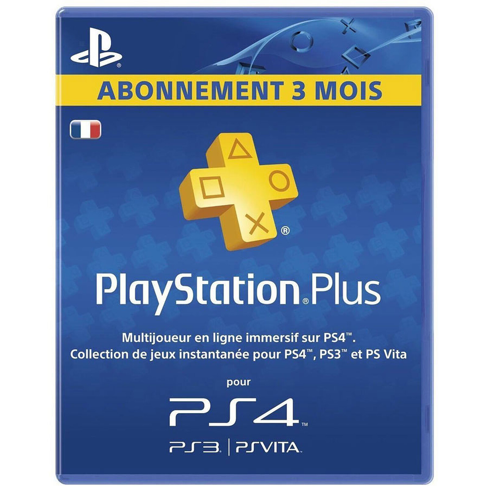 Rengør soveværelset disharmoni Barmhjertige Sony PlayStation Plus (3 mois) - Accessoires PS3 Sony Interactive  Entertainment sur LDLC | Muséericorde
