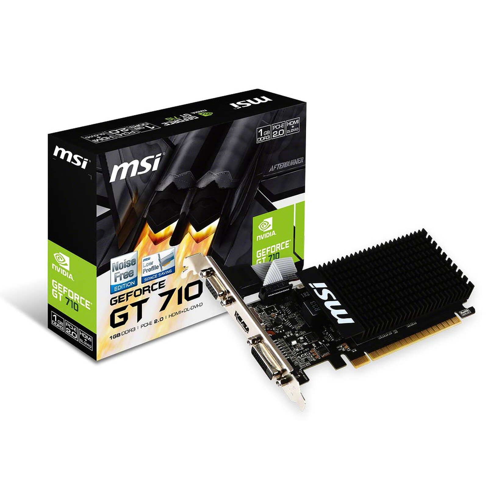 710-1-SL ASUS 1GB Nvidia GeForce GT 710 DDR3 64-Bit VGA/ Dual Link