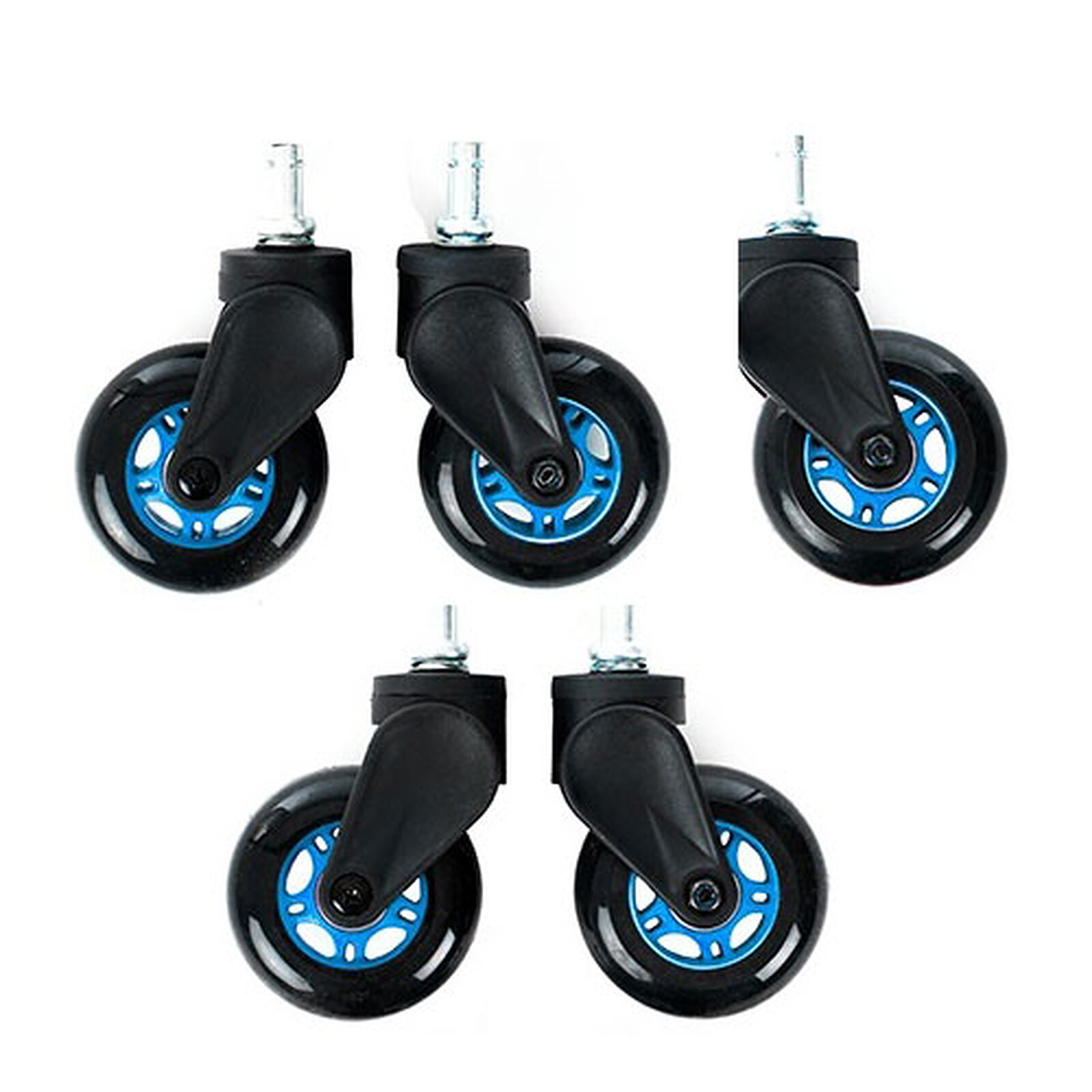 DXRacer Blade Wheels (bleu) - Autres accessoires jeu - Garantie 3