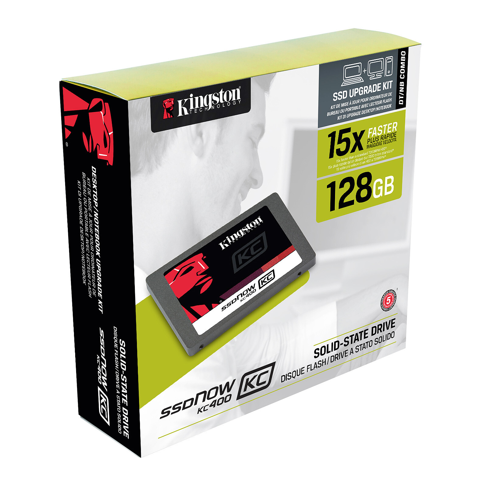 Disque SSD 128 GB SSD2041B - Cartes mémoires et stockage