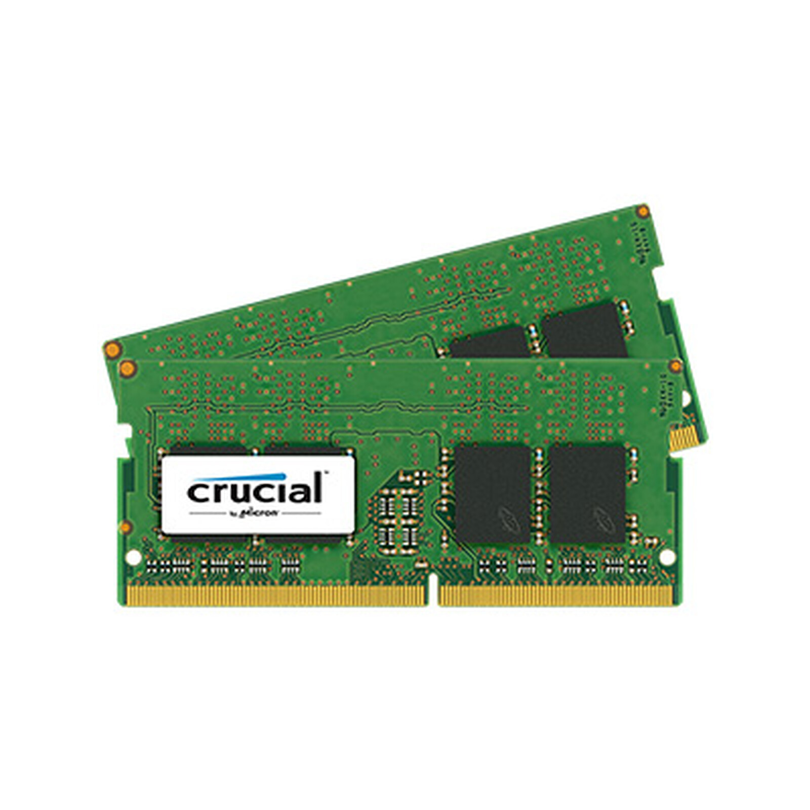 Crucial 32 Go (2 x 16 Go) DDR4 2400 MHz CL17 DR SO-DIMM - Mémoire Crucial  sur
