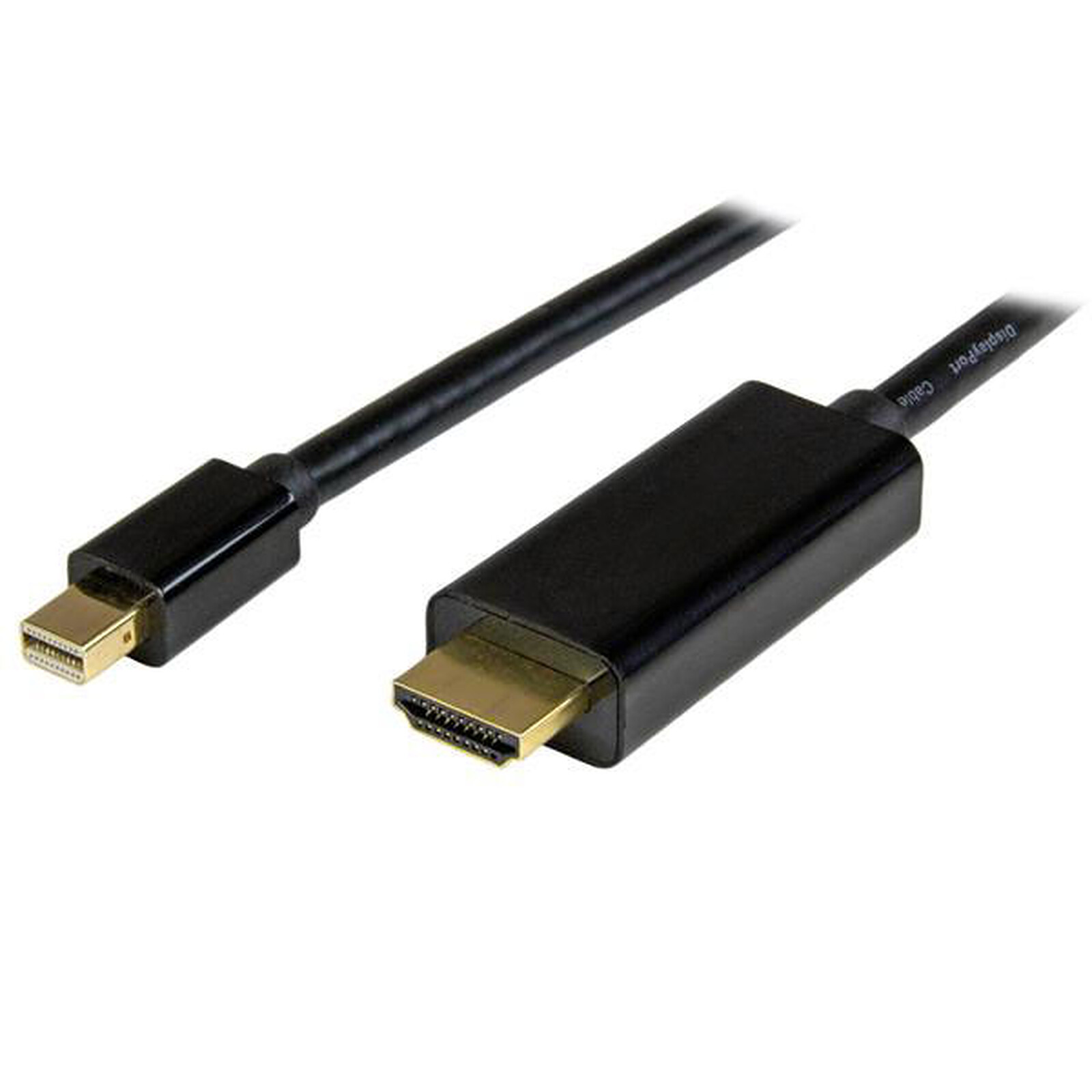 StarTech.com Câble Mini DisplayPort 1.2 vers HDMI 4K 30Hz - M/M - 2 m -  DisplayPort - Garantie 3 ans LDLC