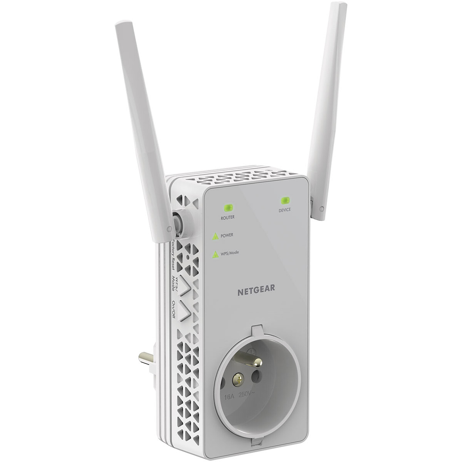 NETGEAR EX6250 Ripetitore di rete Bianco 10, 100, 1000 Mbit/s