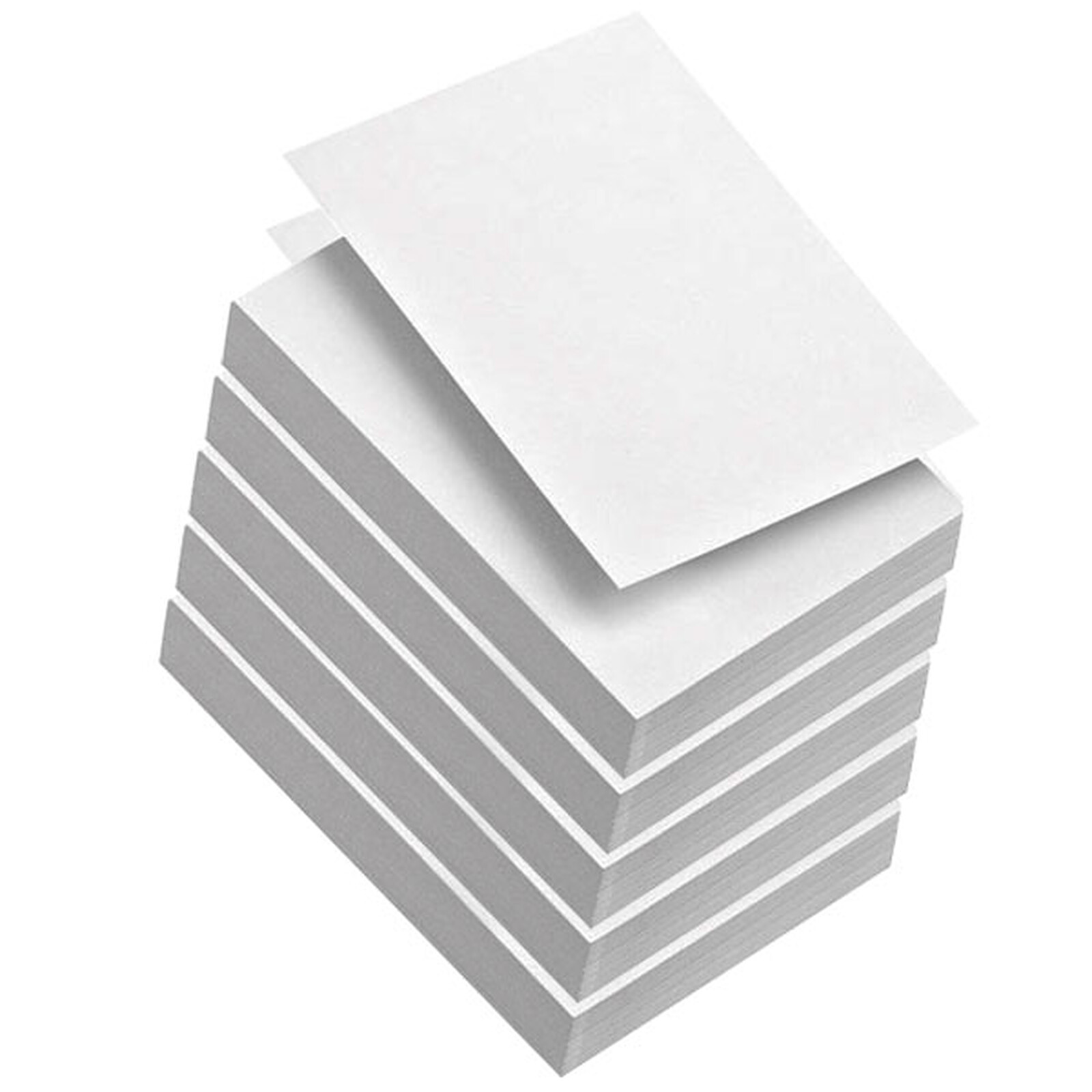 Ramettes de papier blanc A4