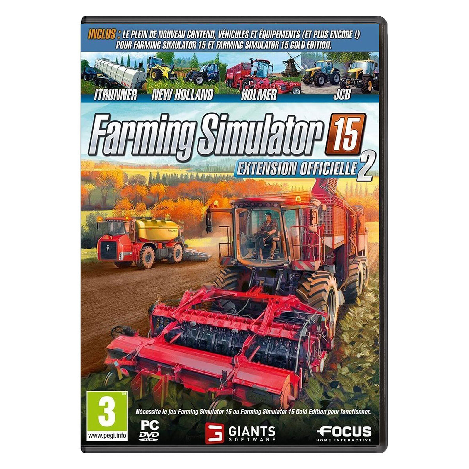 Volant Farming Simulator (pédalier Et Panneau De Contrôle Inclus)