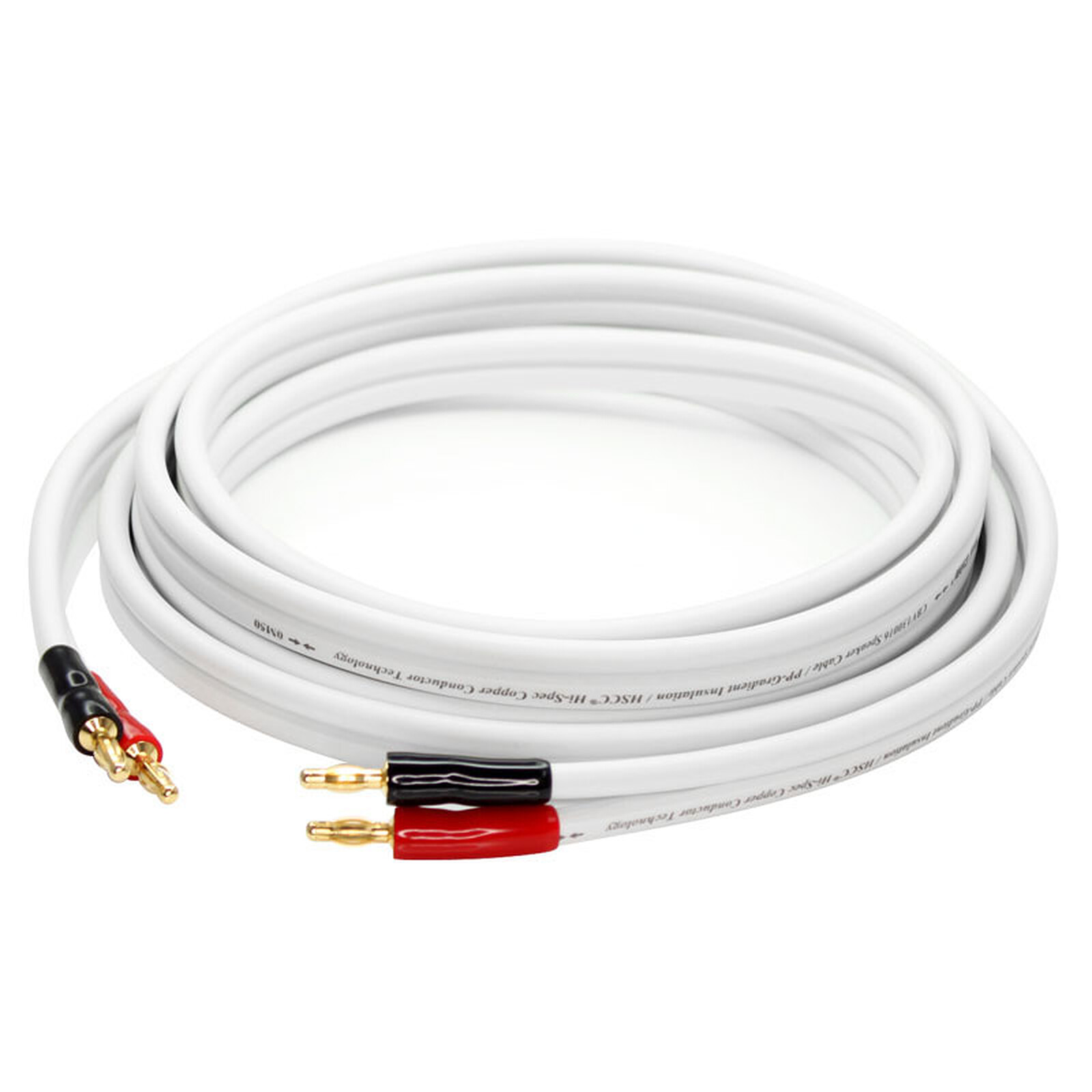 Nedis Câble Haut-Parleur 2 x 0.75 mm² - 25 mètres - Câble d'enceintes -  Garantie 3 ans LDLC