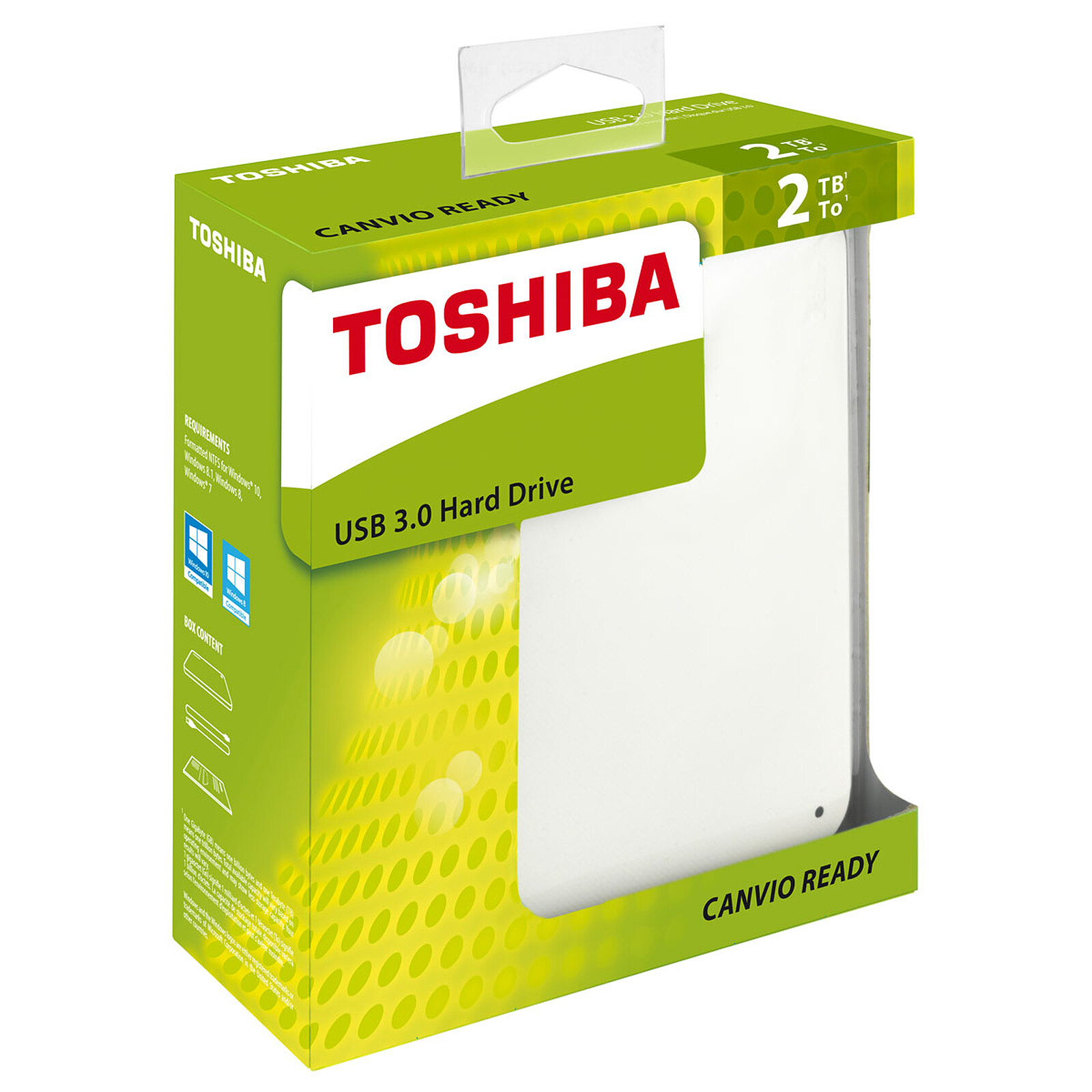 Toshiba Canvio Basics 2022 1 To Noir - Disque dur externe - Garantie 3 ans  LDLC
