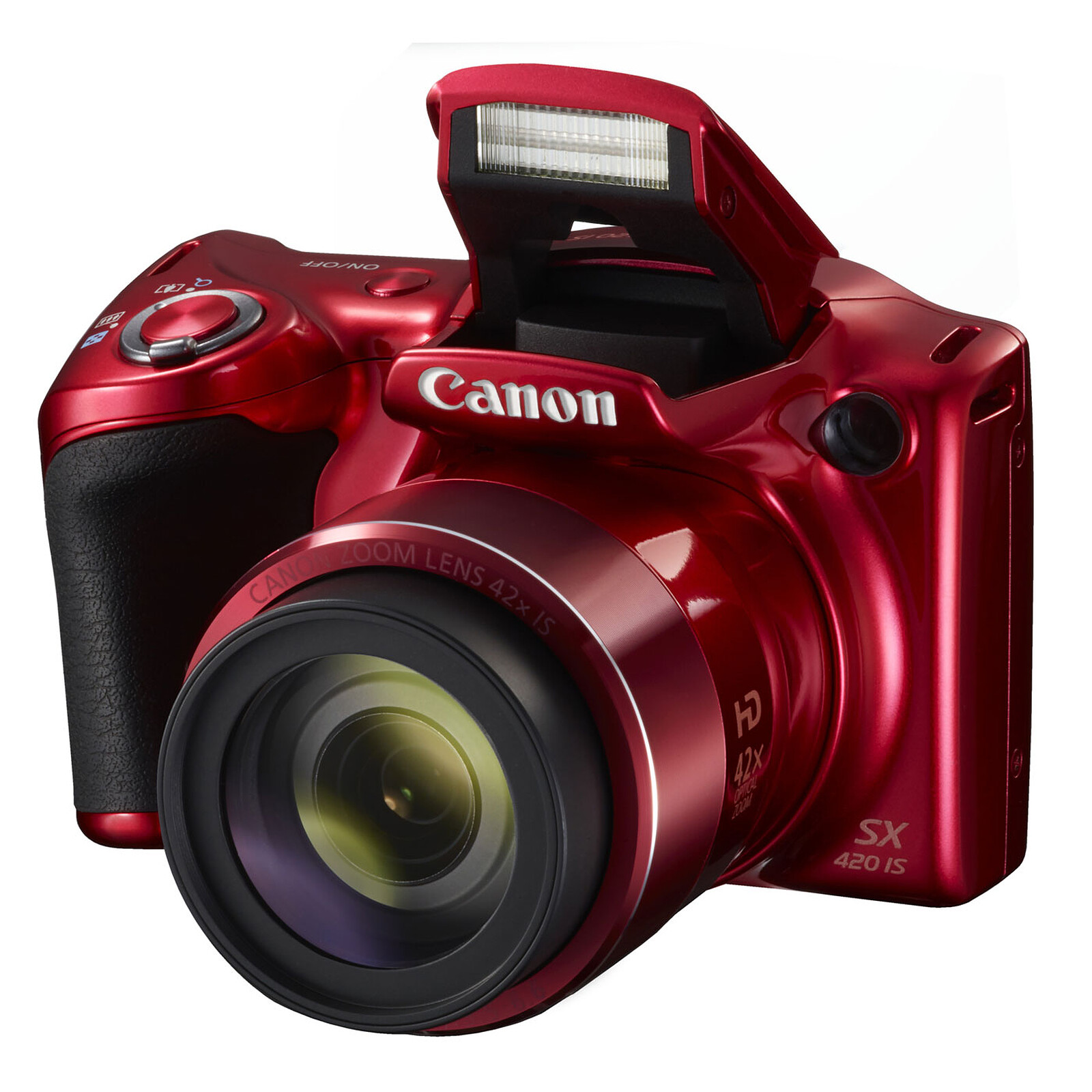 Canon PowerShot SX420 IS Rouge - Appareil photo numérique - Garantie 3 ...