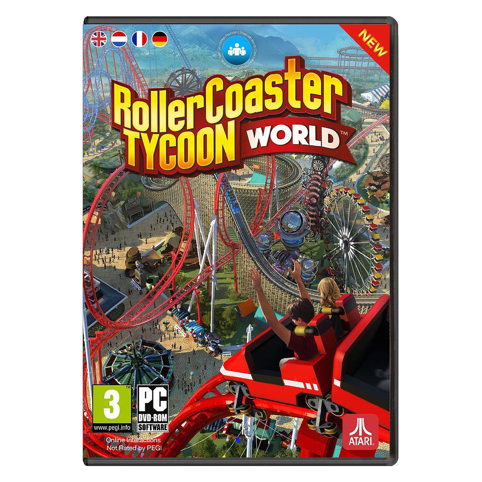 RollerCoaster Tycoon World (PC DVD)