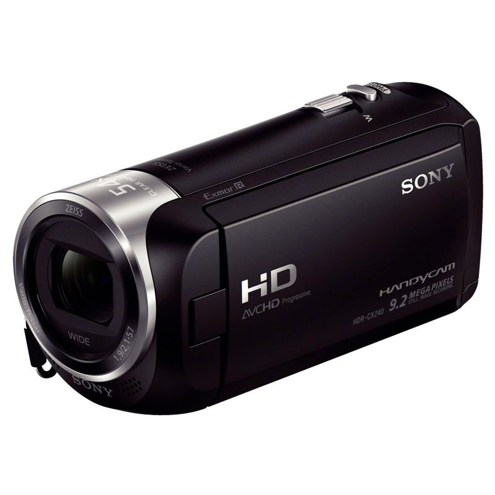 Caméra Sony HDR-CX240E écran LCDNoir