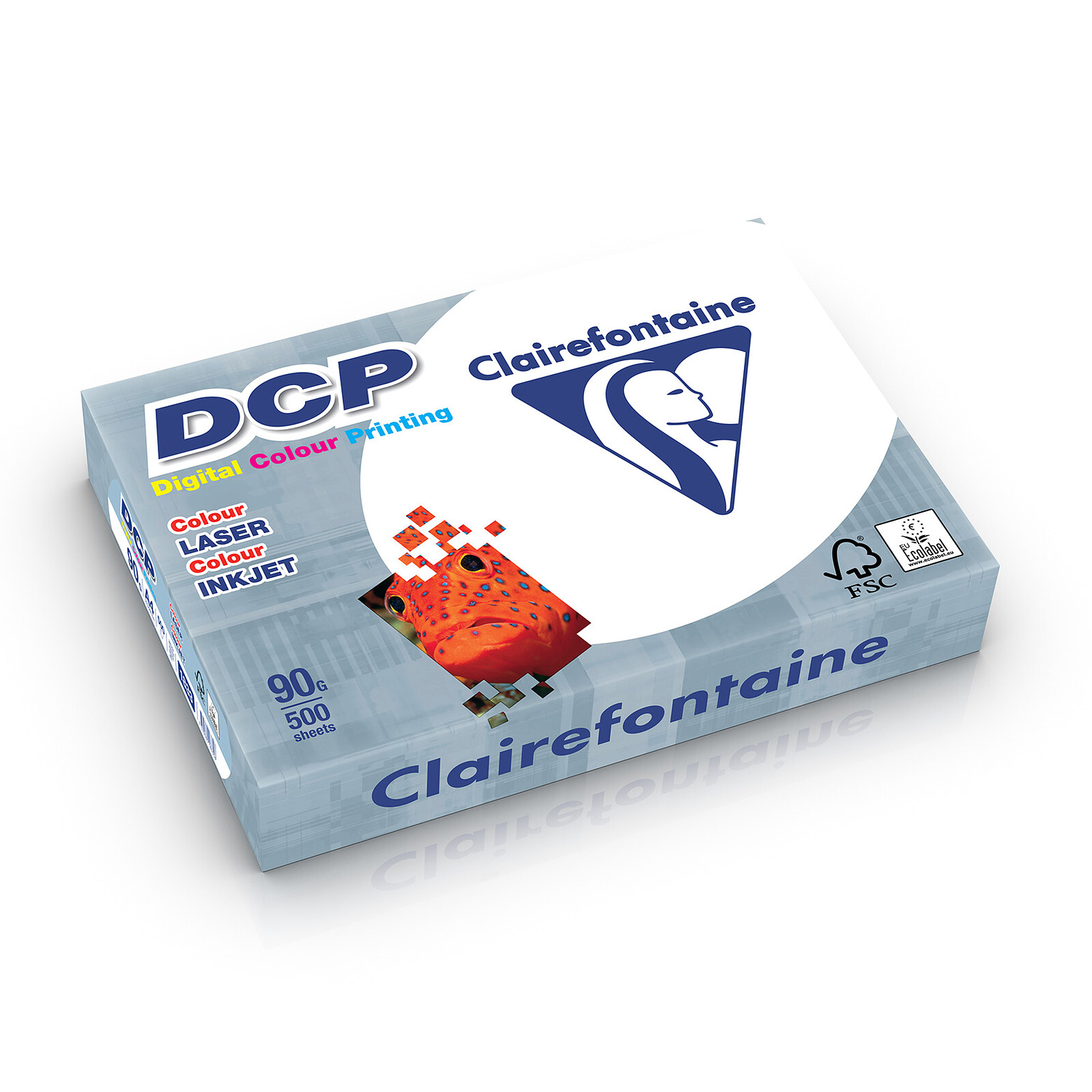 Clairefontaine DCP A4 90g ramette 500 feuilles Blanc X5 - Ramette de papier  - LDLC