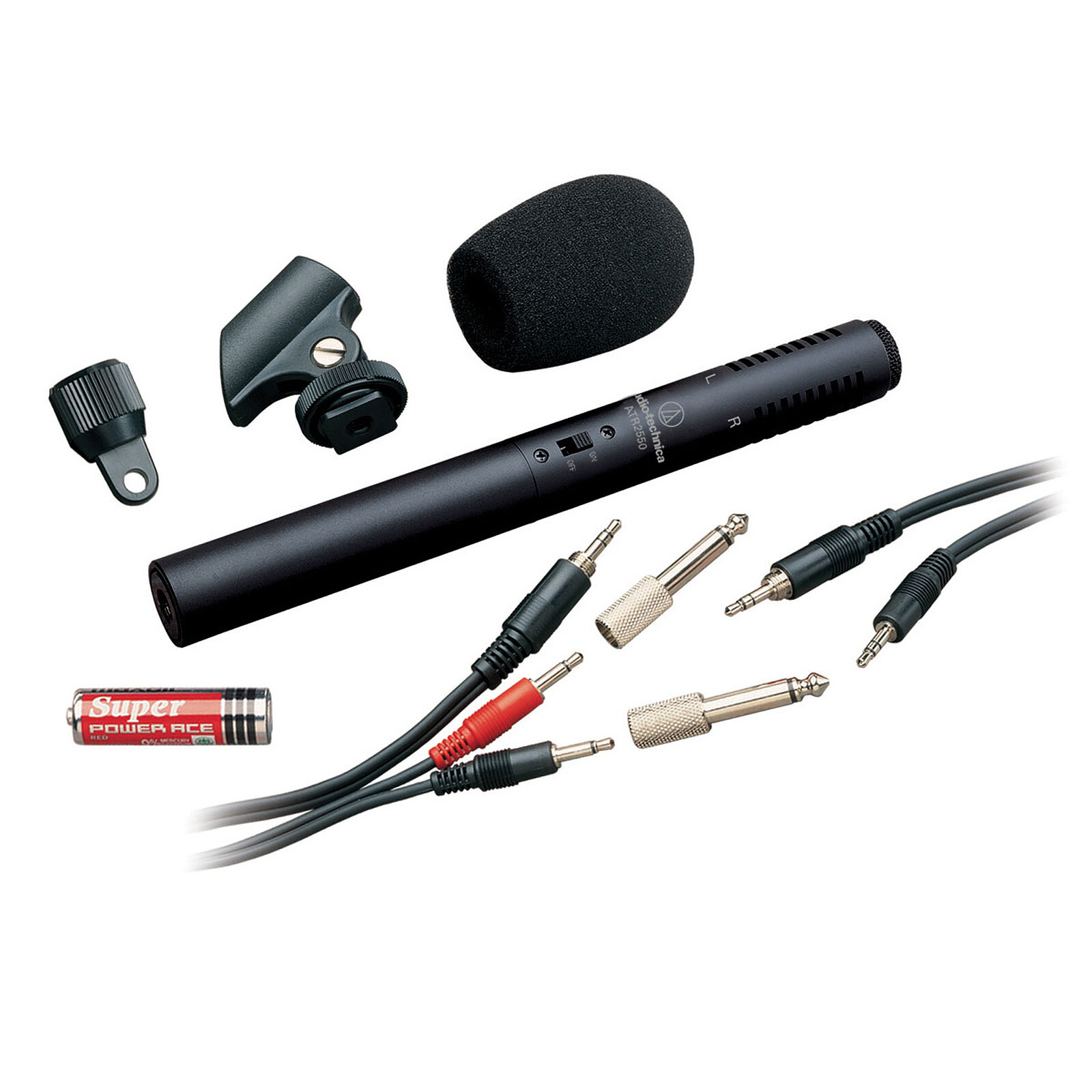 Avizar Micro Jack 3.5mm Réduction de bruit et son omnidirectionnel  Ultra-compact Noir - Micro caméscope - LDLC