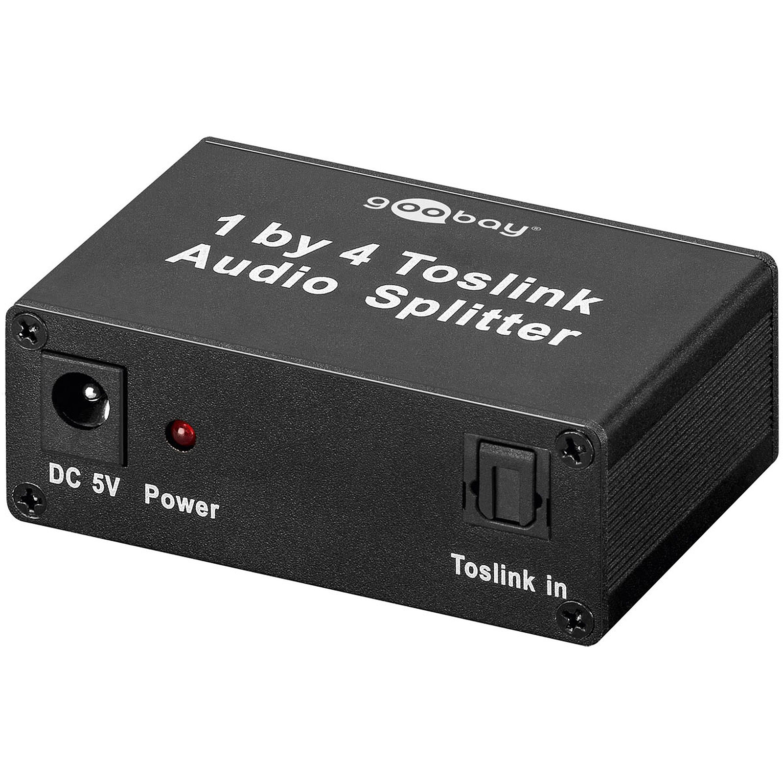 goobay - Adaptateur audio numérique (optique) - mini TOSLINK femelle pour  TOSLINK mâle - noir - Câbles vidéo - Achat & prix