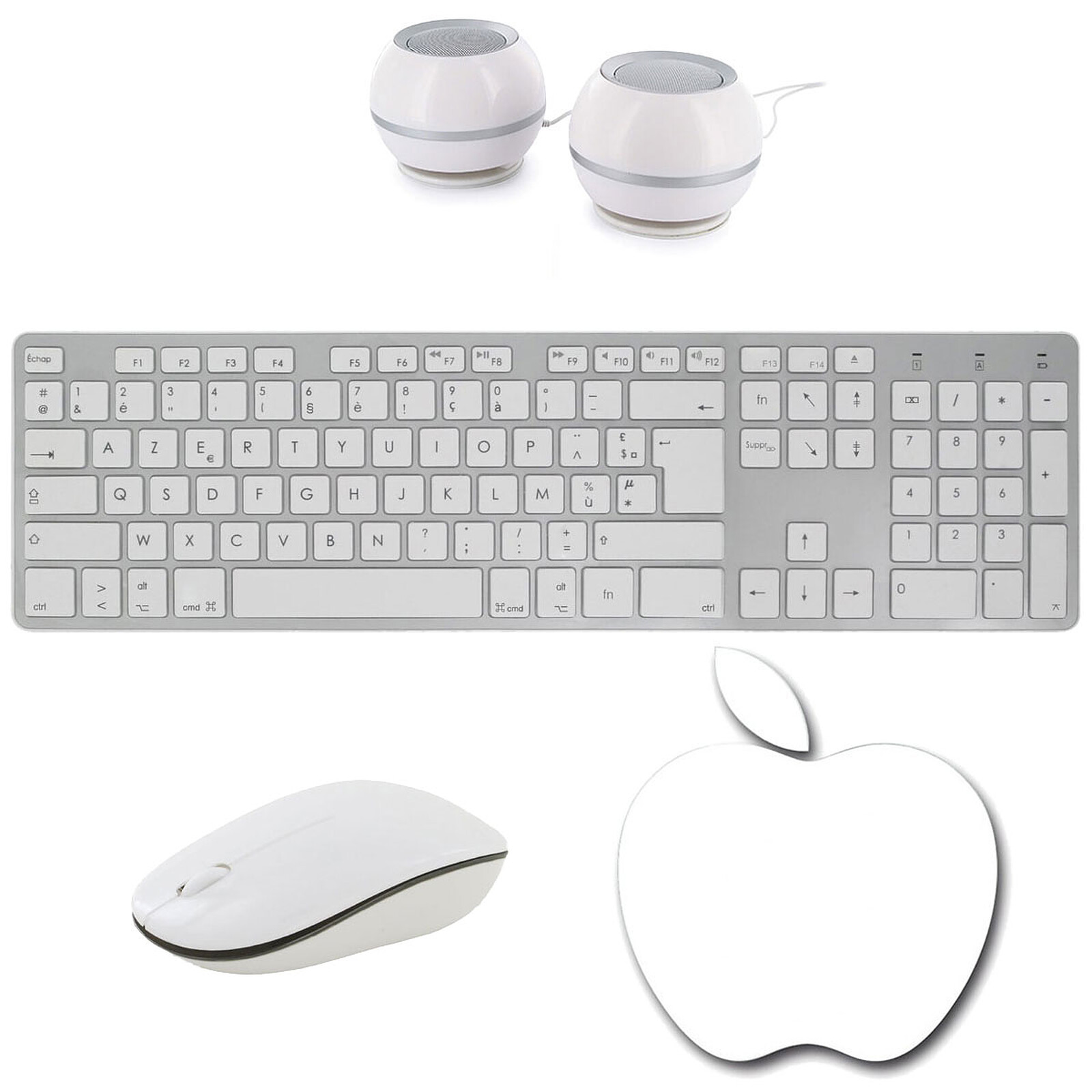 Mobility Lab Wireless Desktop for Mac - Pack clavier souris - Garantie 3  ans LDLC