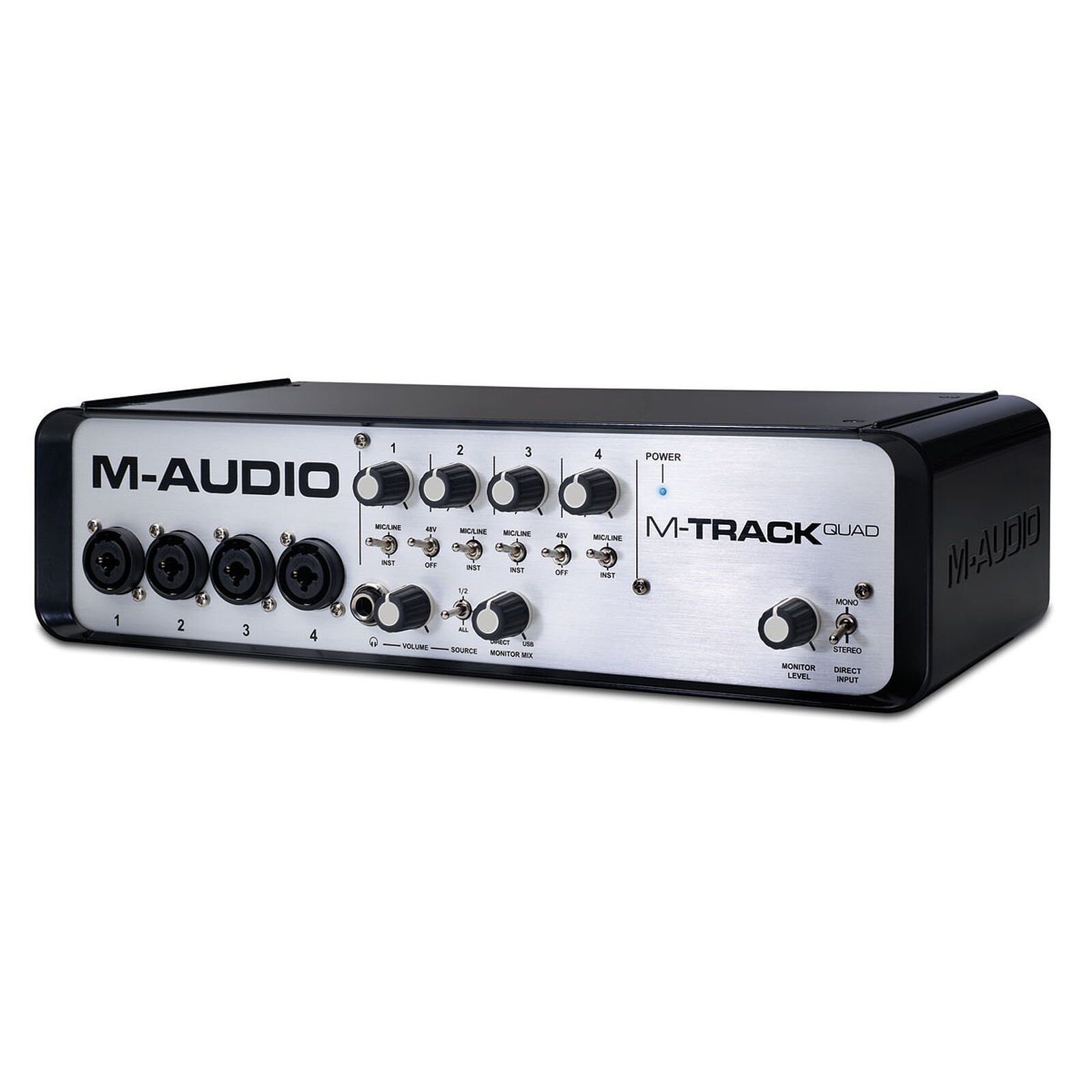 M-Audio M-Track Quad - Carte son pro - Garantie 3 ans LDLC