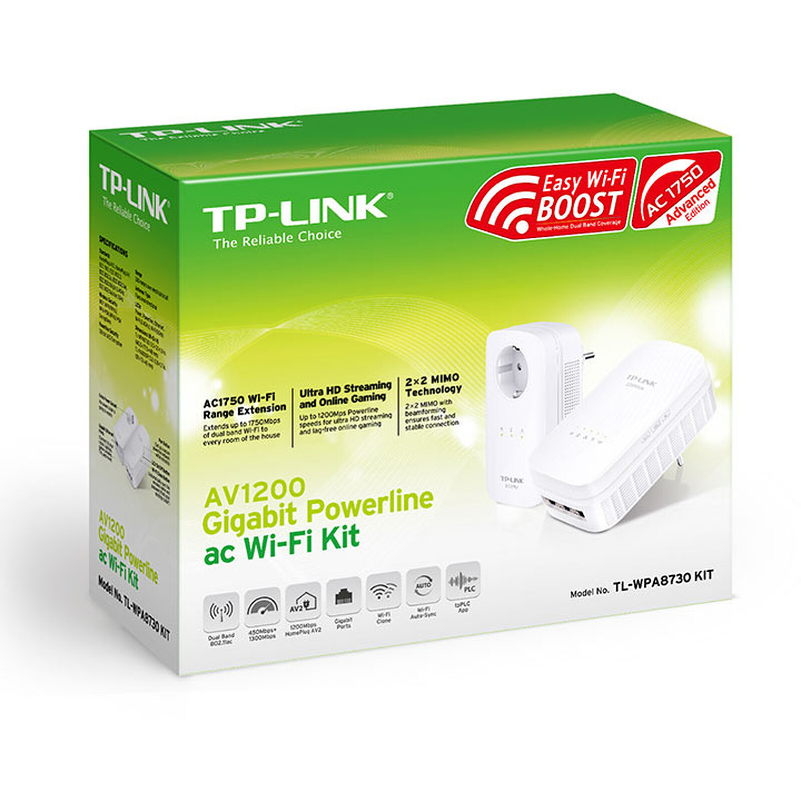 TP-LINK TL-WPA8630P - Prix Cameroun en fcfa - Adaptateur CPL Wifi