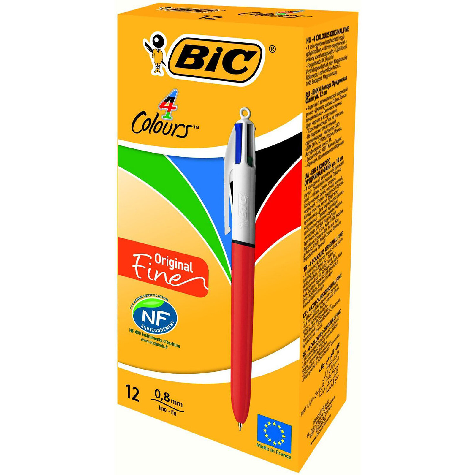 BIC 4 couleurs Fluo - Stylo & feutre - Garantie 3 ans LDLC
