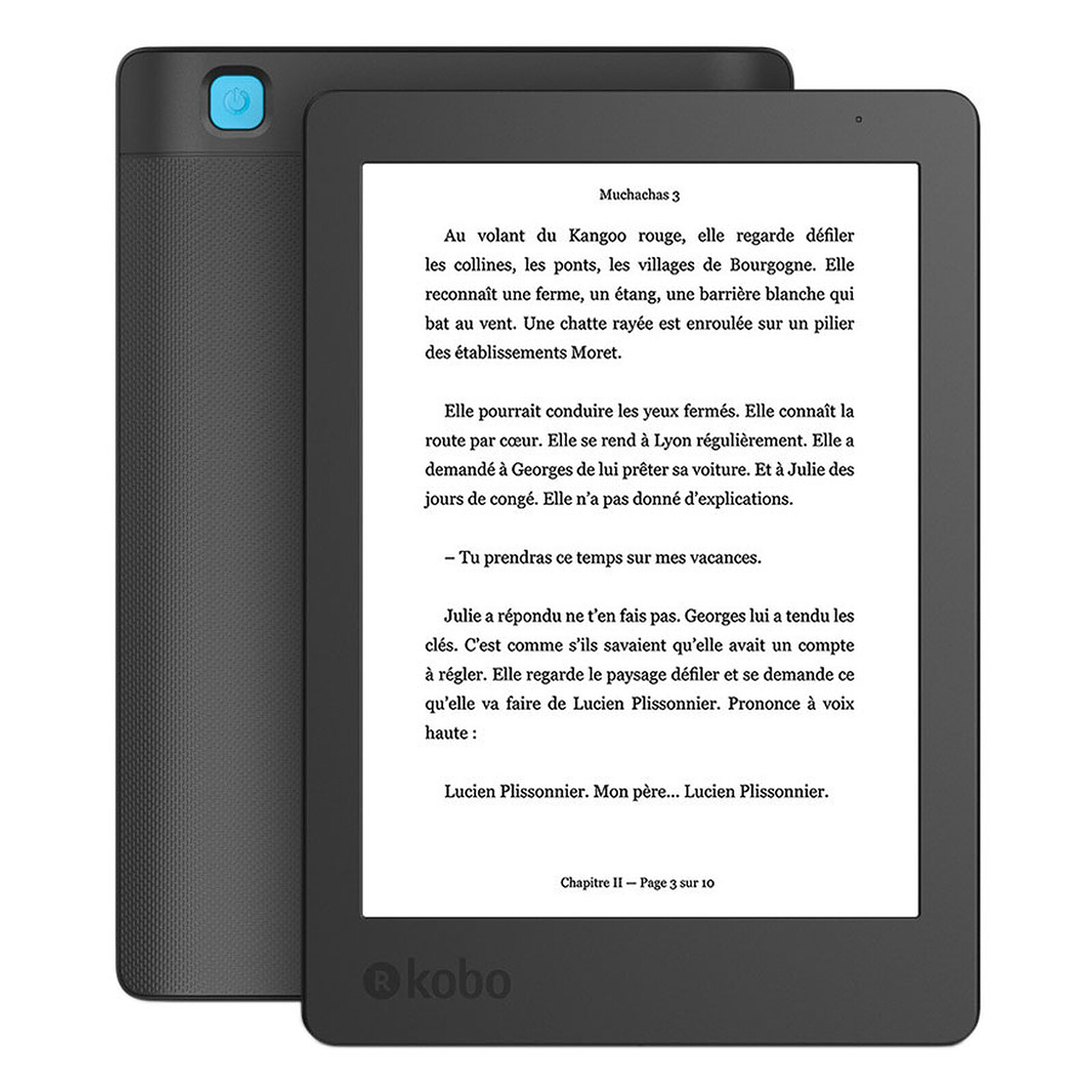 Libro electrónico E-Reader Kobo Clara 2E Azul océano - eBook