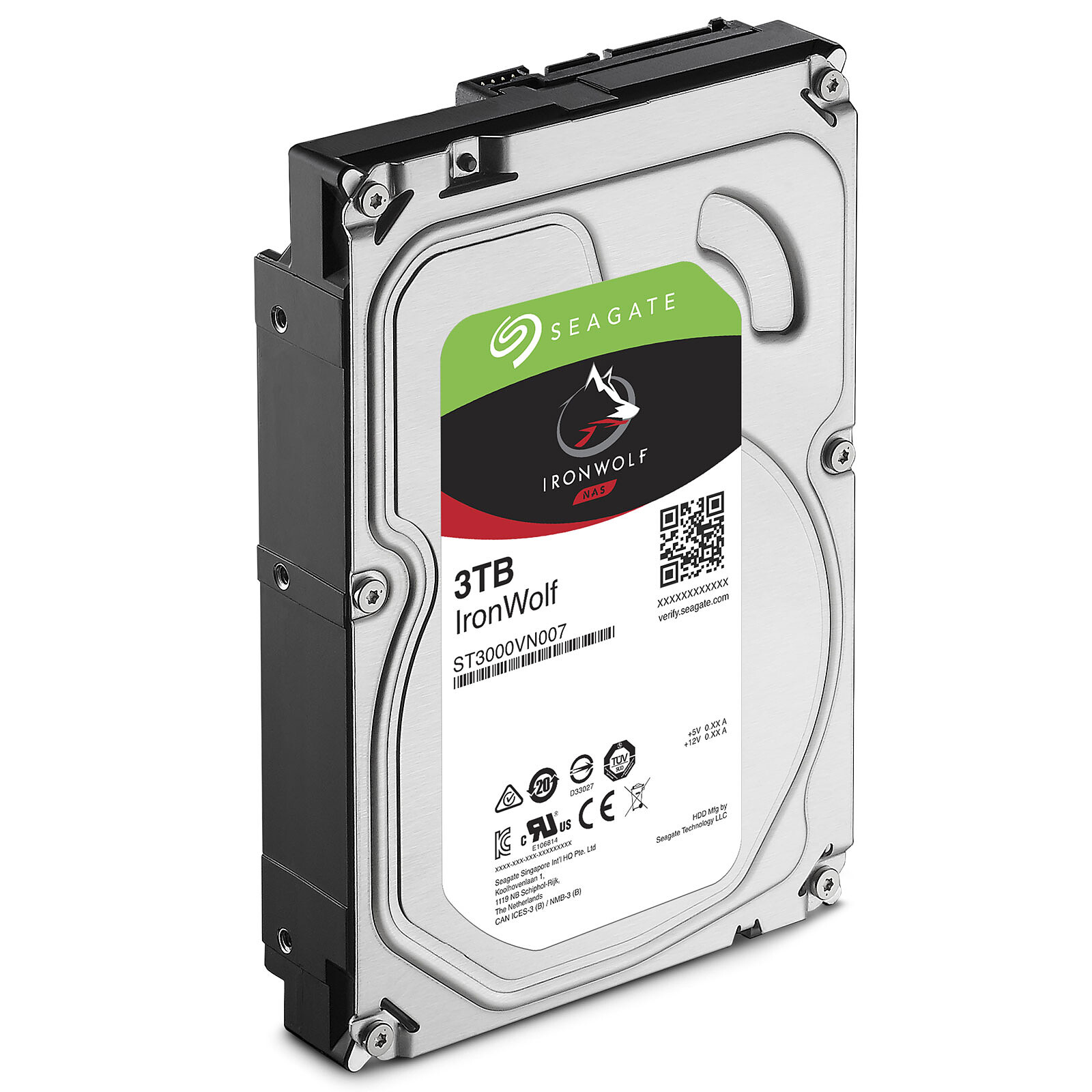 Seagate IronWolf 3 To (ST3000VN007) - Disque dur interne - LDLC